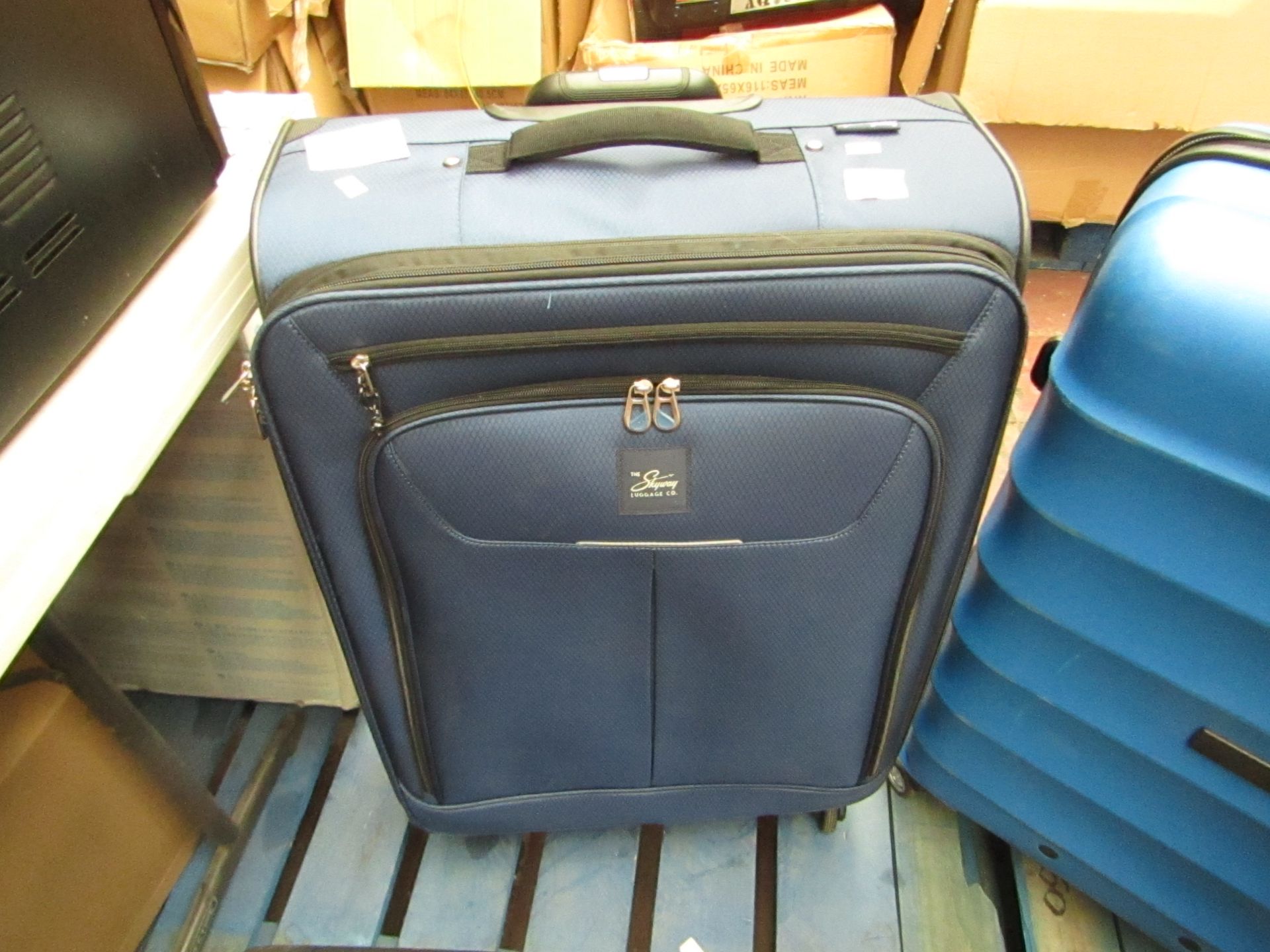 large suitcase,Handle is there but needs attention,no major damage