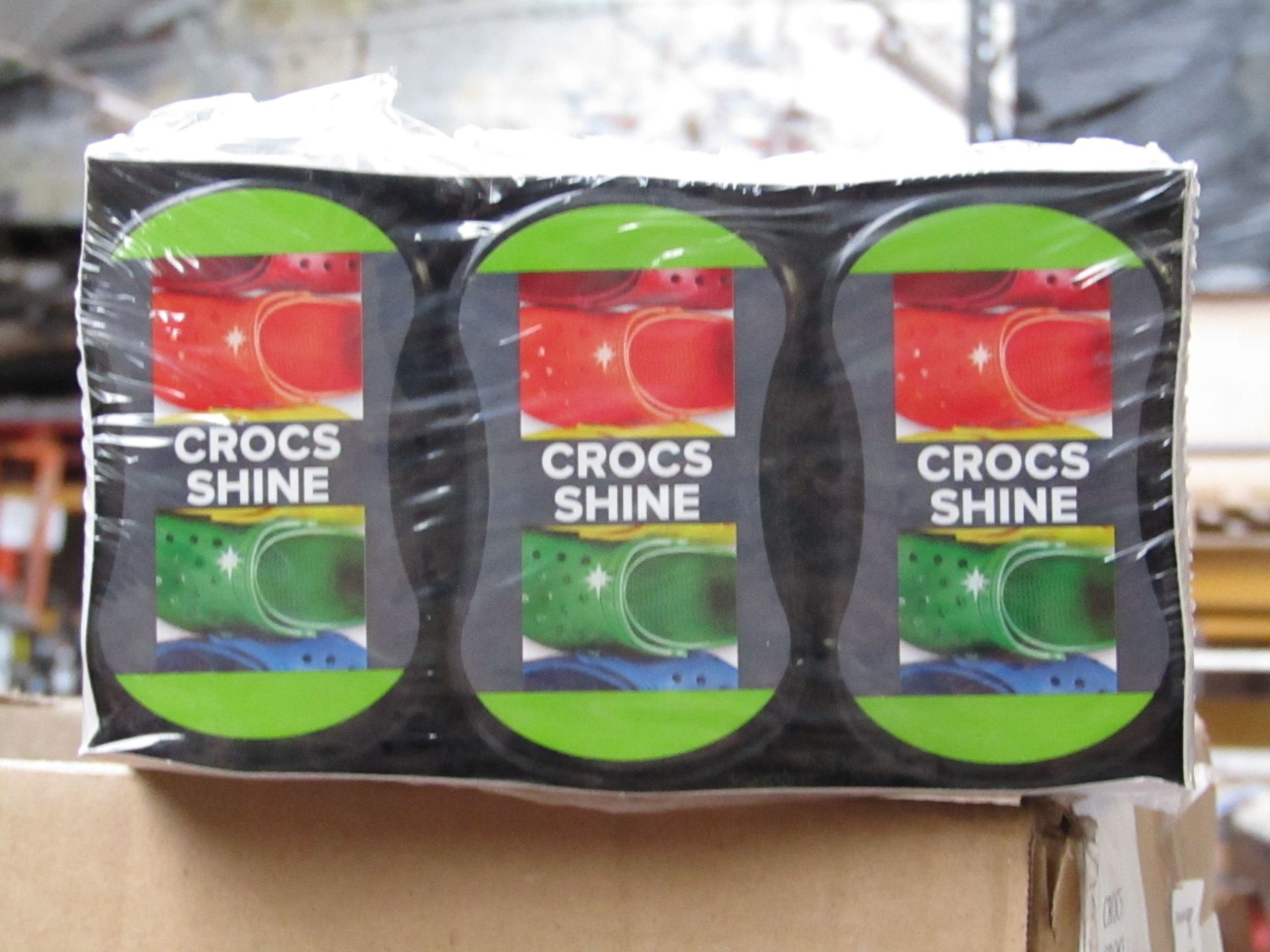 6 x packs of 6 Crocs Shine Shoe Buffers, new & packaged