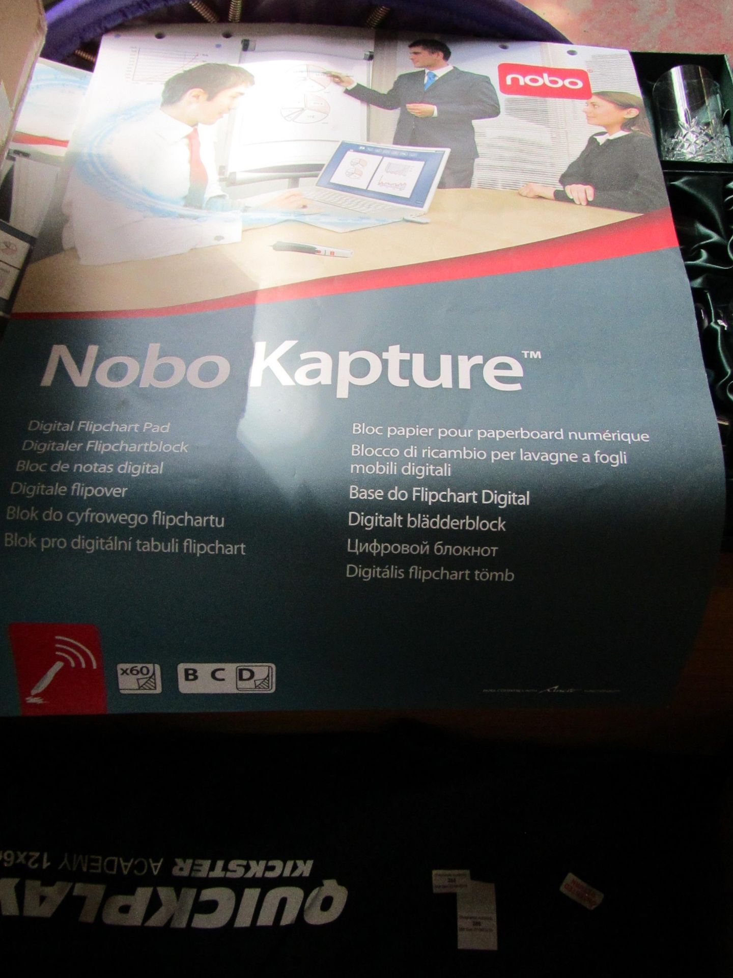 5 x Nobo Kapture Digital Flipchart Pads new
