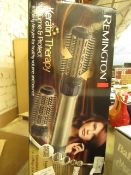 Remington Keratin Therapy Volume & Protect Rotating Airstyler Look Unused Boxed & unchecked as the