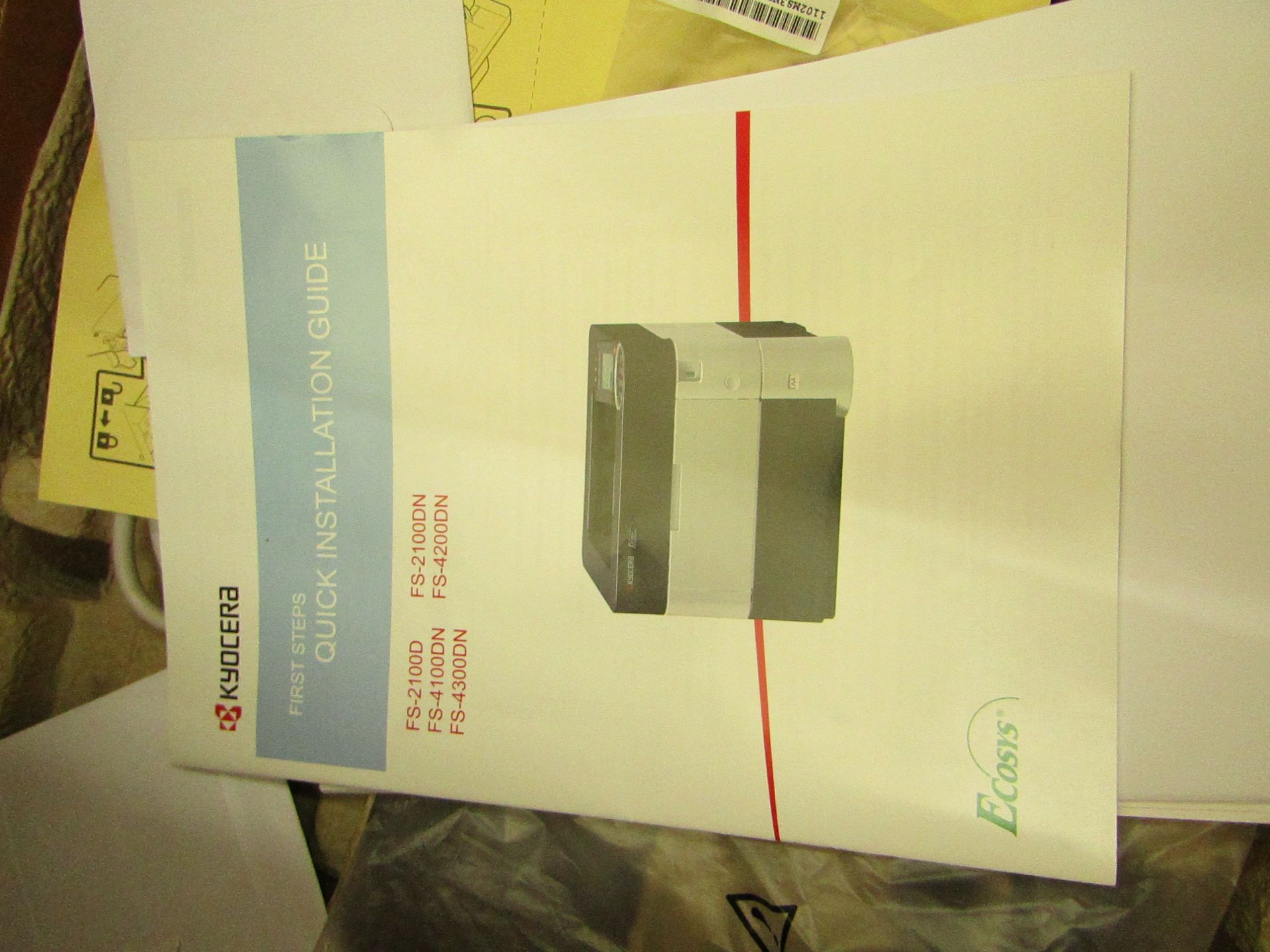 40PPM Mono laser printer, powers on and boxed.