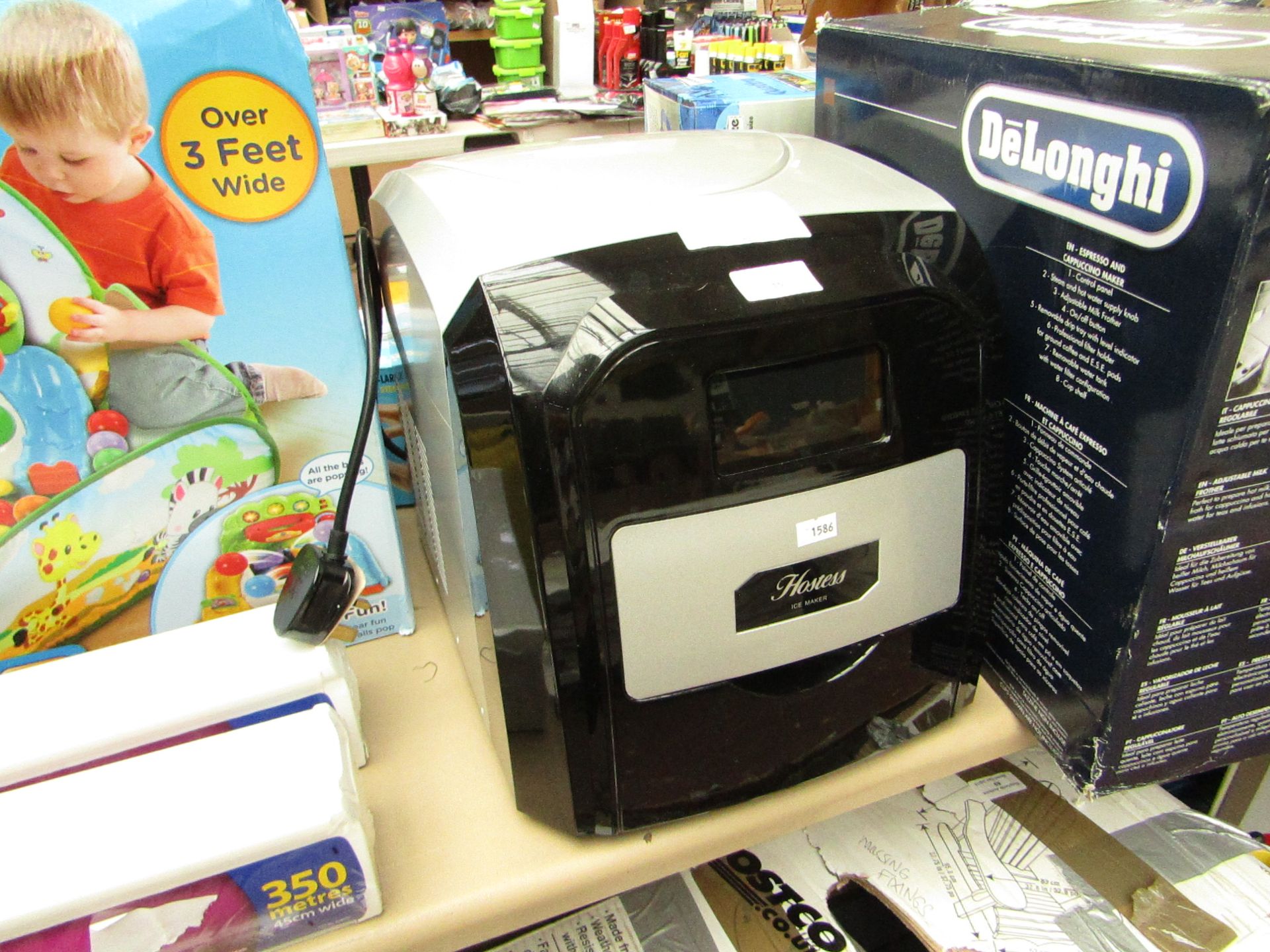 Hostess Ice Maker Silver RRP £110.49 @ John Lewis, powers on.