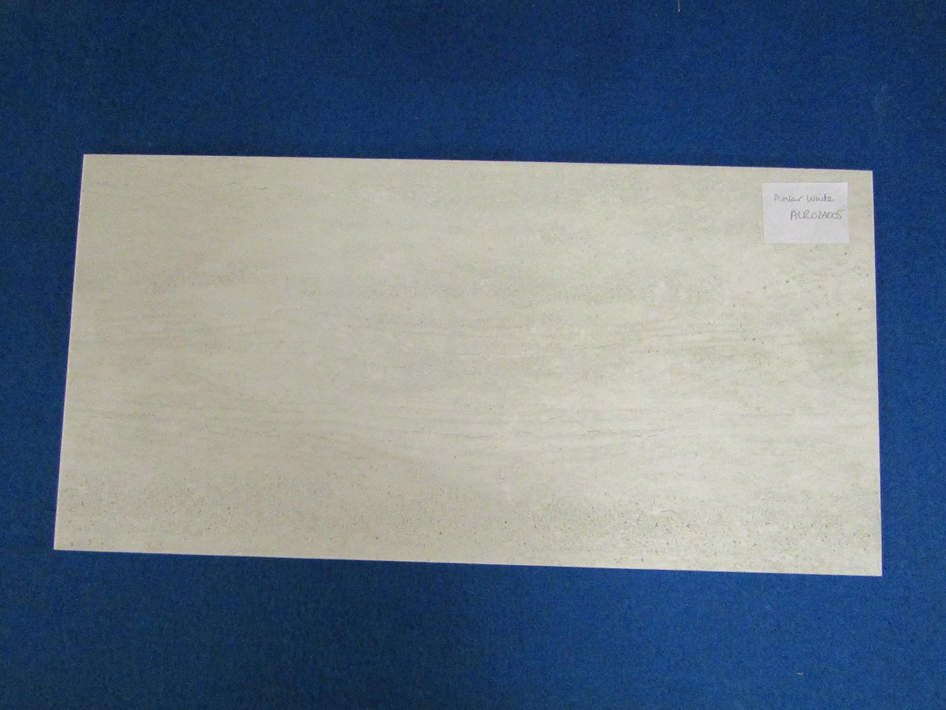 Pallet of 40x Packs of 5 Aslar White 300x600 wall and Floor Tiles By Johnsons, New, the pallet