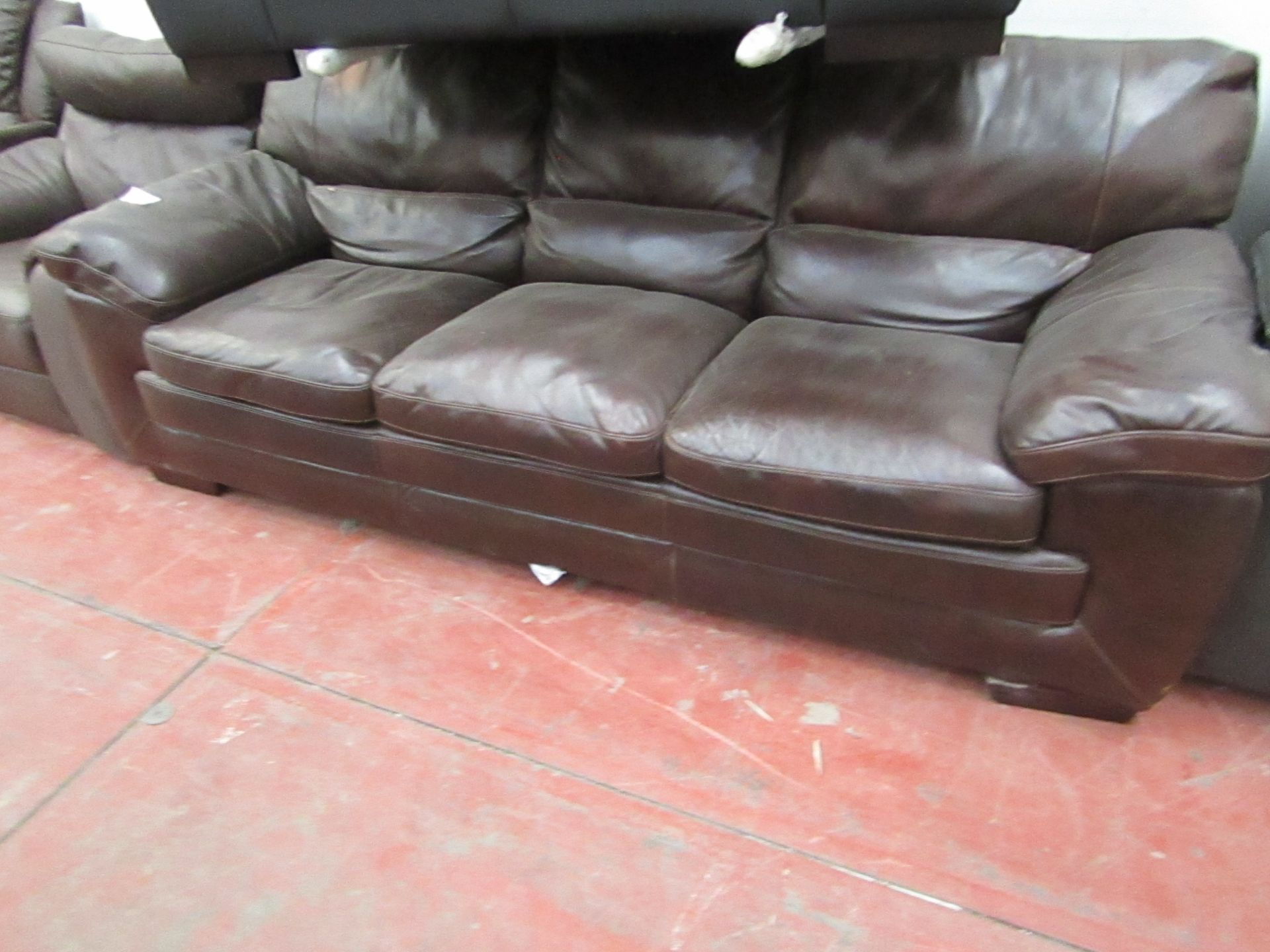 Costco 2 seater manual reclining sofa, the reclining part is working and the sofa has no major