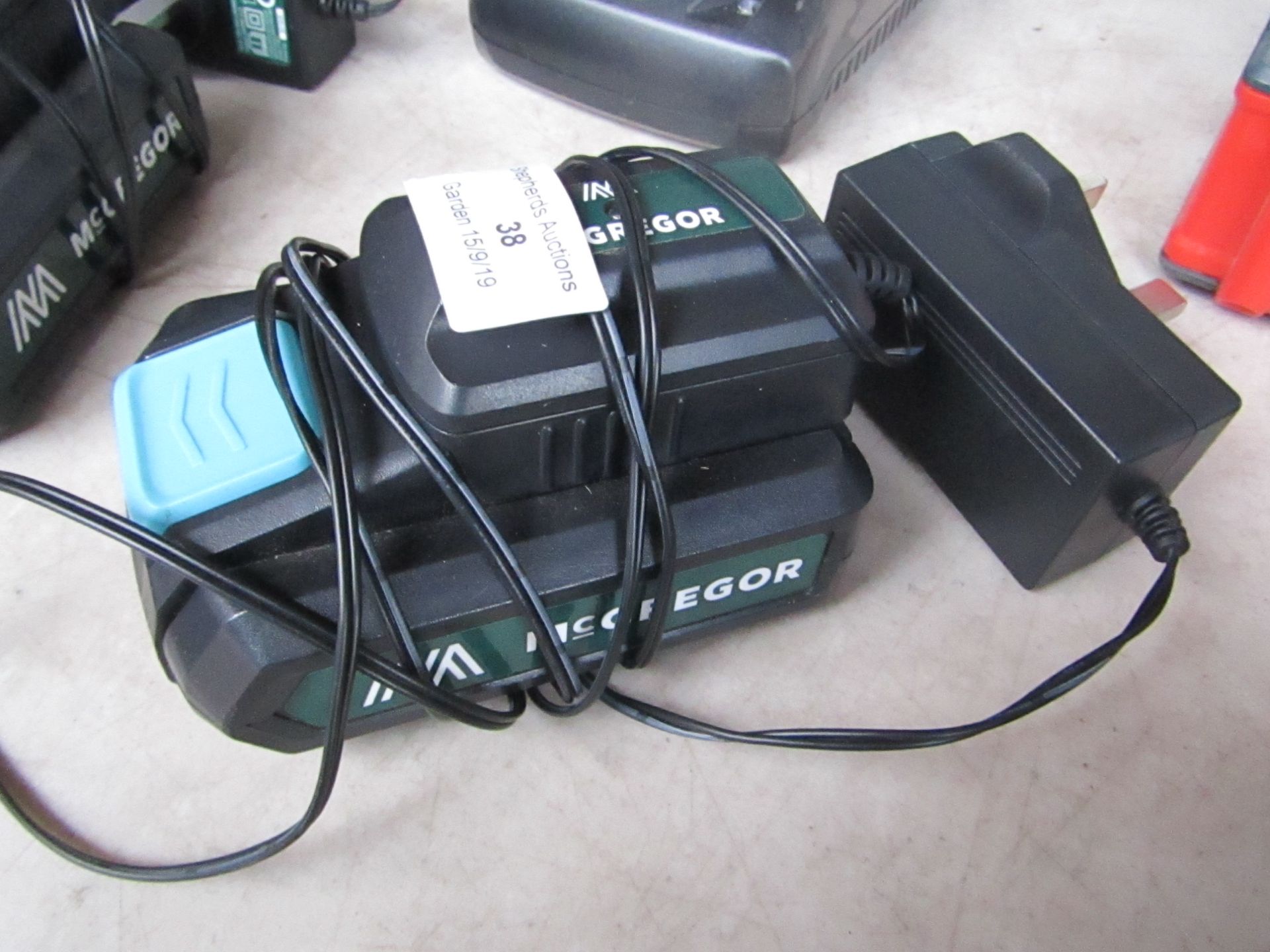 Mcgregor 18v Battery with charger, unchecked