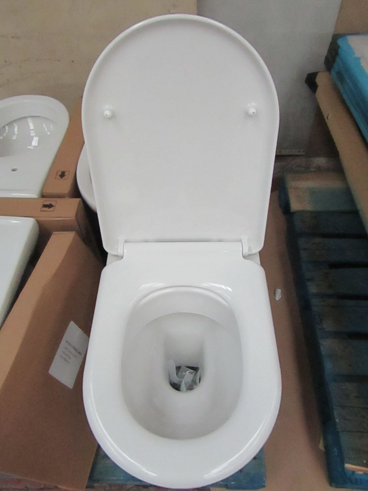 Laufen Made Toilet seat, new and boxed