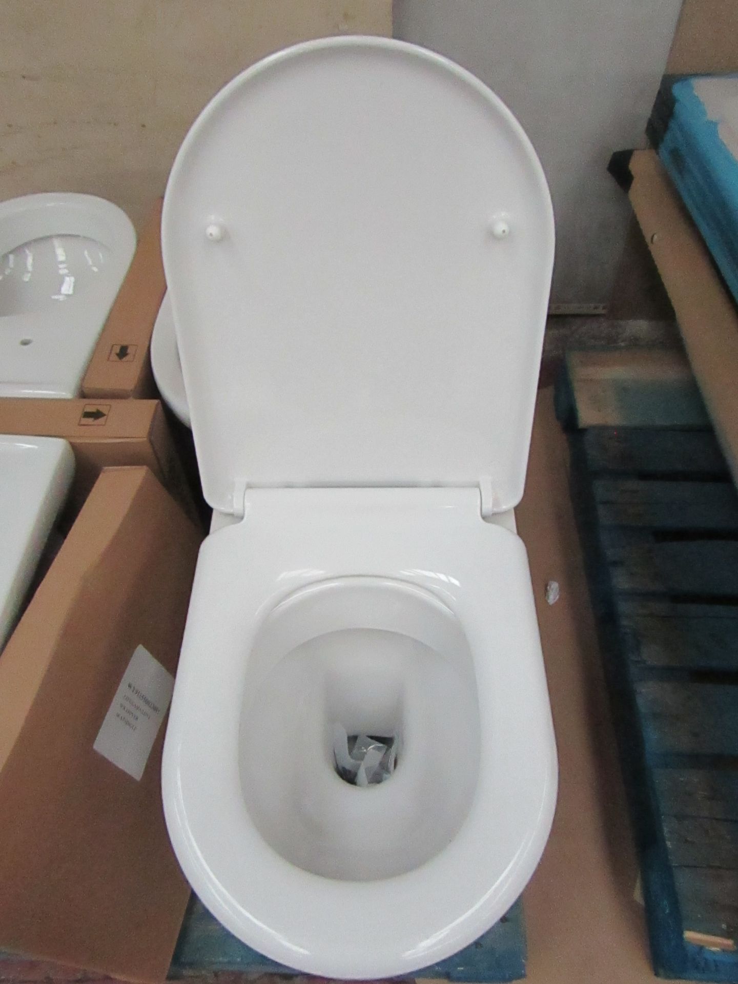 Laufen Made Toilet seat, new and boxed