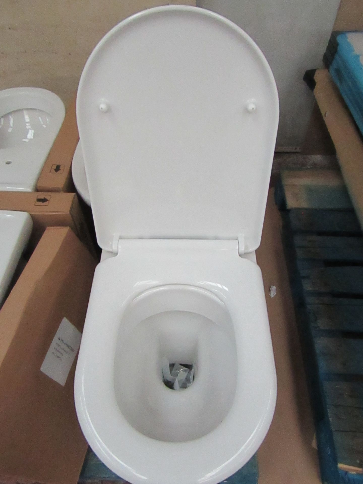 Laufen Made Toilet seat, new and boxed