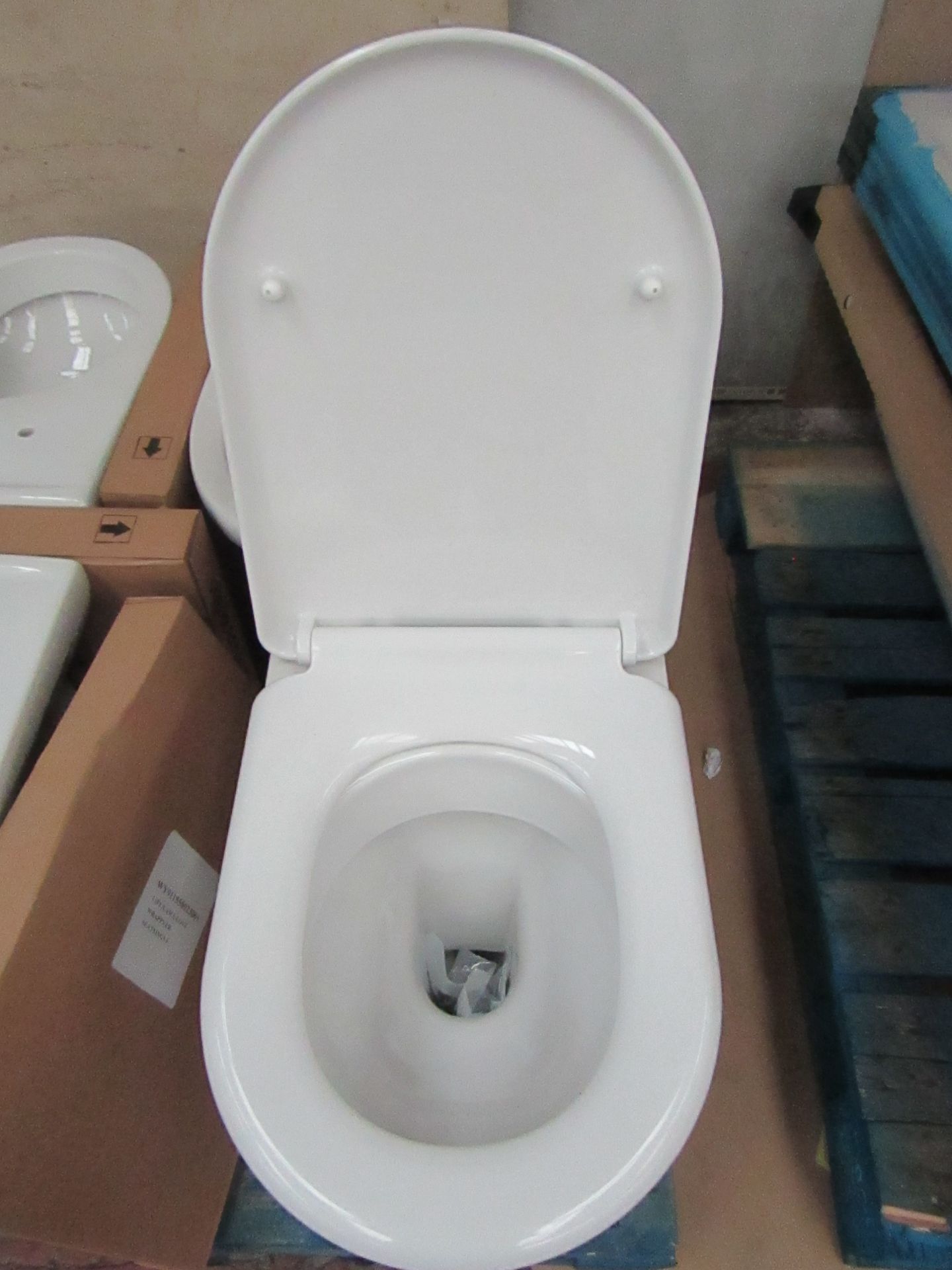 Laufen Made Toilet seat, new and boxed