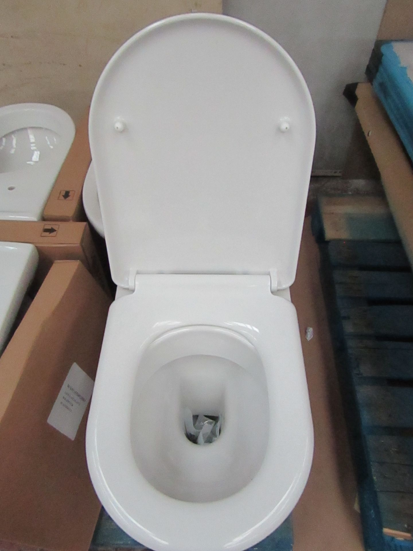 Laufen Made Toilet seat, new and boxed