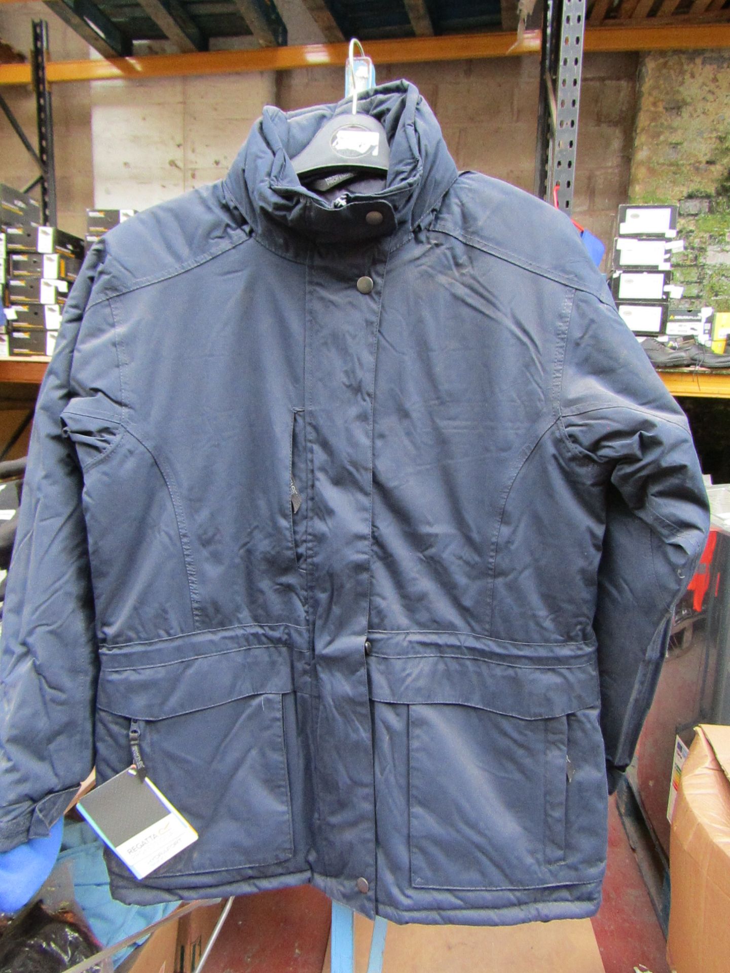 Ladies Regatta Navy / Smoke Jacket. Size 10. New in Packaging