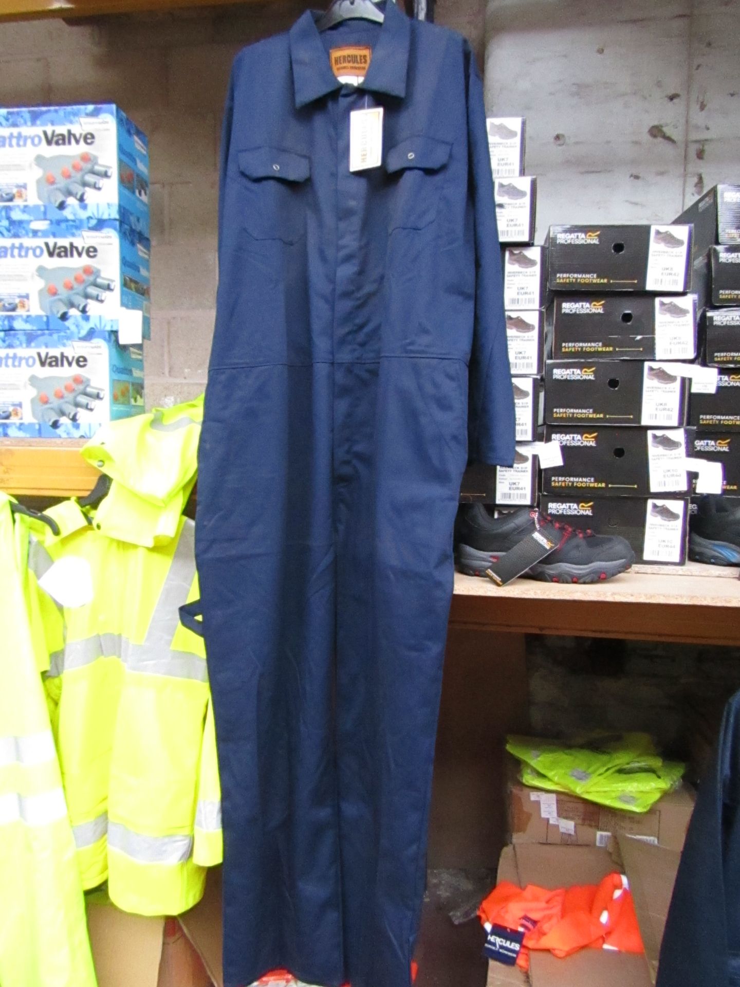 2 x Men's Hercules Workwear Boiler suit. Size 48. New in Packaging