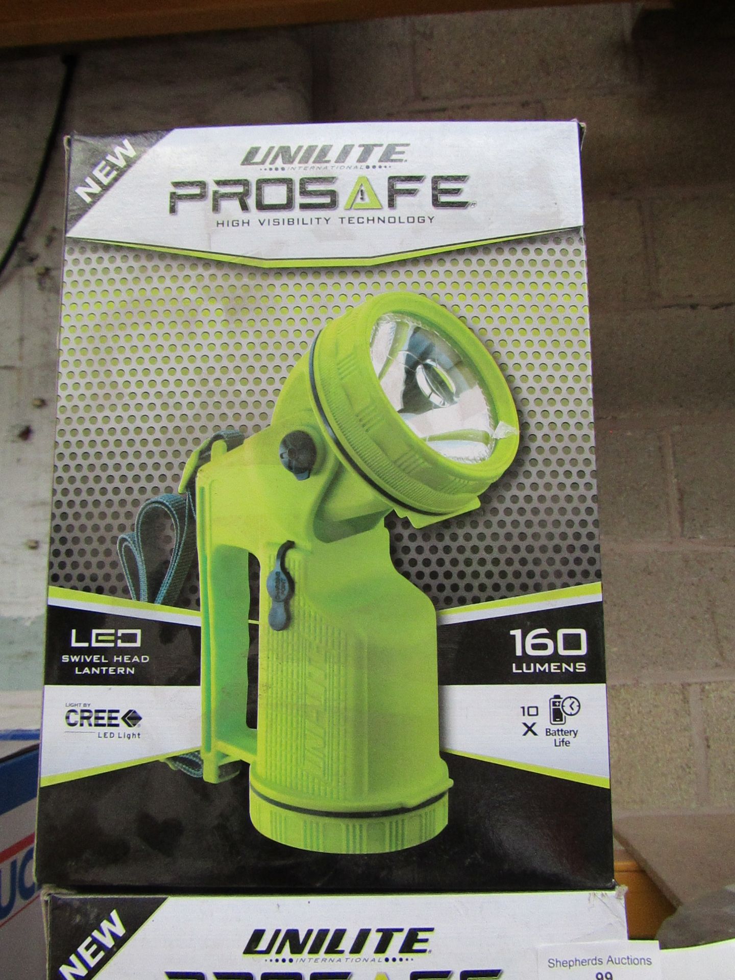 Unilite Prosafe LED Swivel Head lantern. New and Boxed.