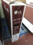 LG 49" smashed screen TV Boxed, Please read lot 0