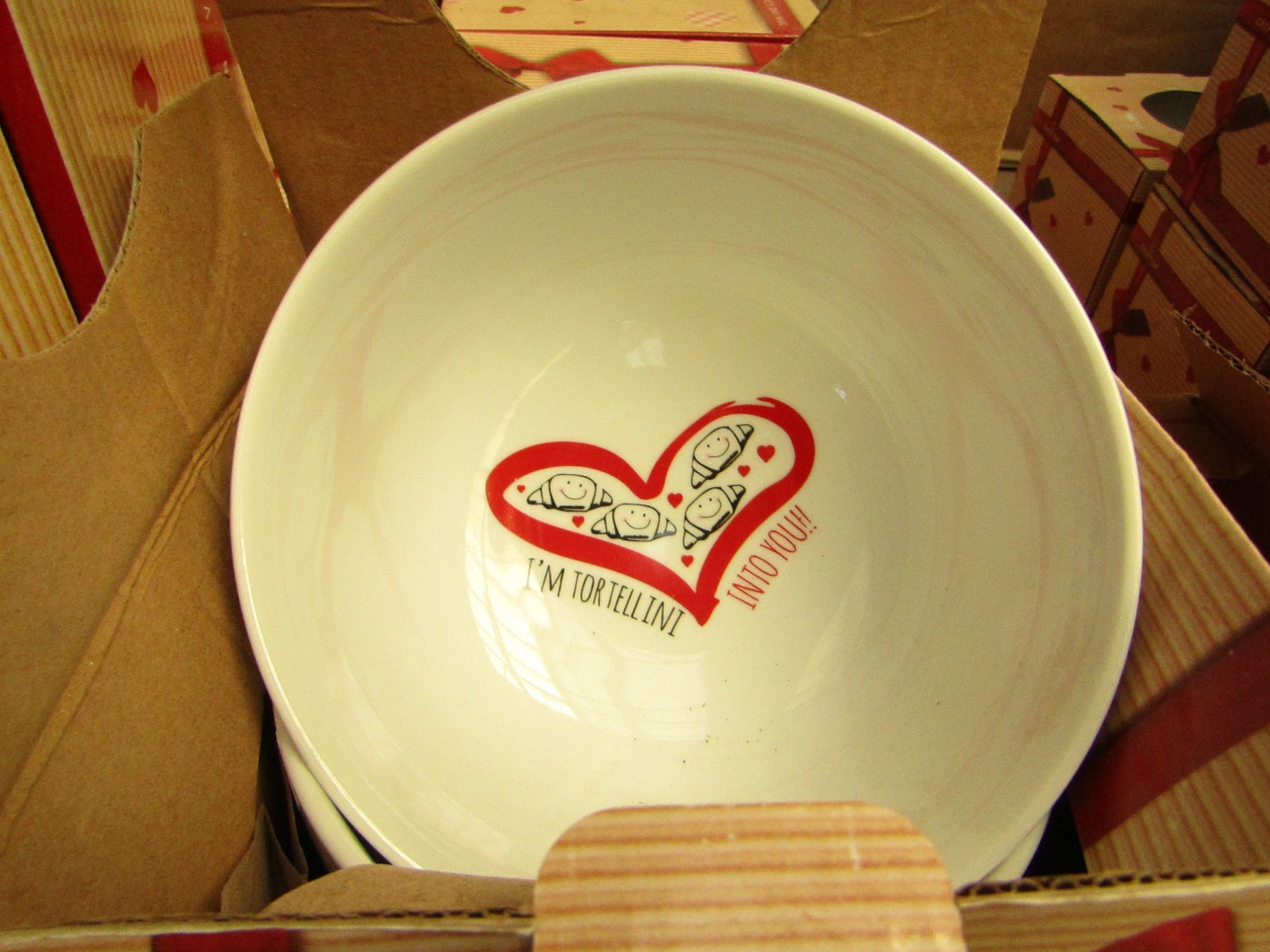 2 Packs of 2 'Im Tortellini into u' Bowls.New & Boxed