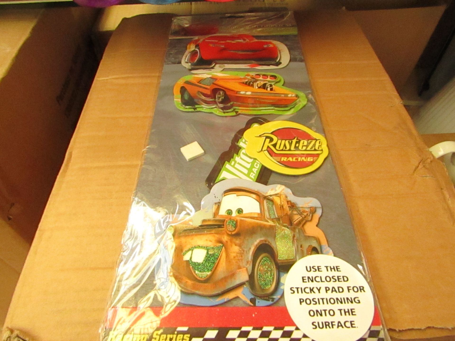 48 x The World of CARS 3D Sticker Sets new & packaged