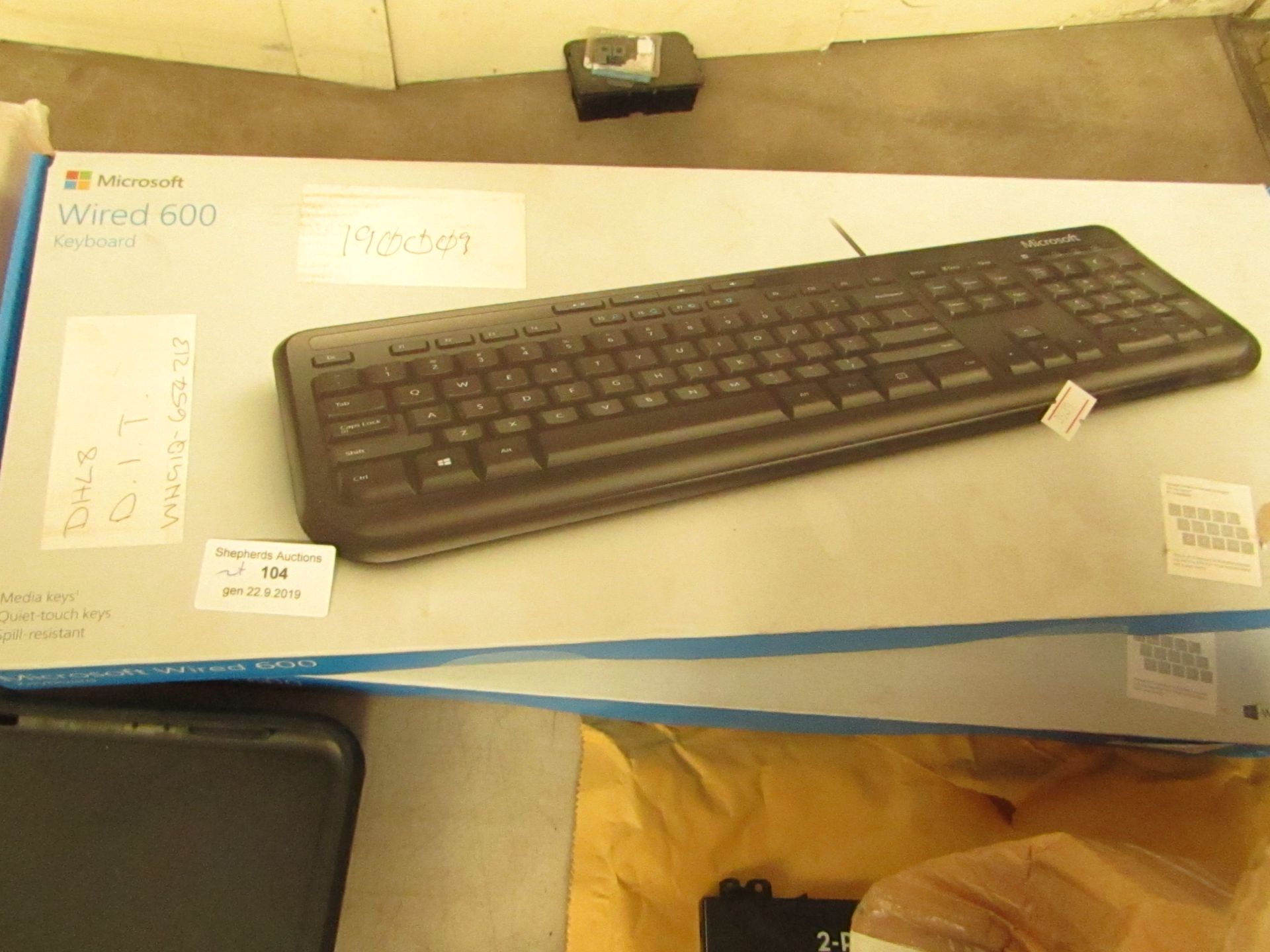 2 x Microsoft Wired 600 Keyboards. Both Boxed