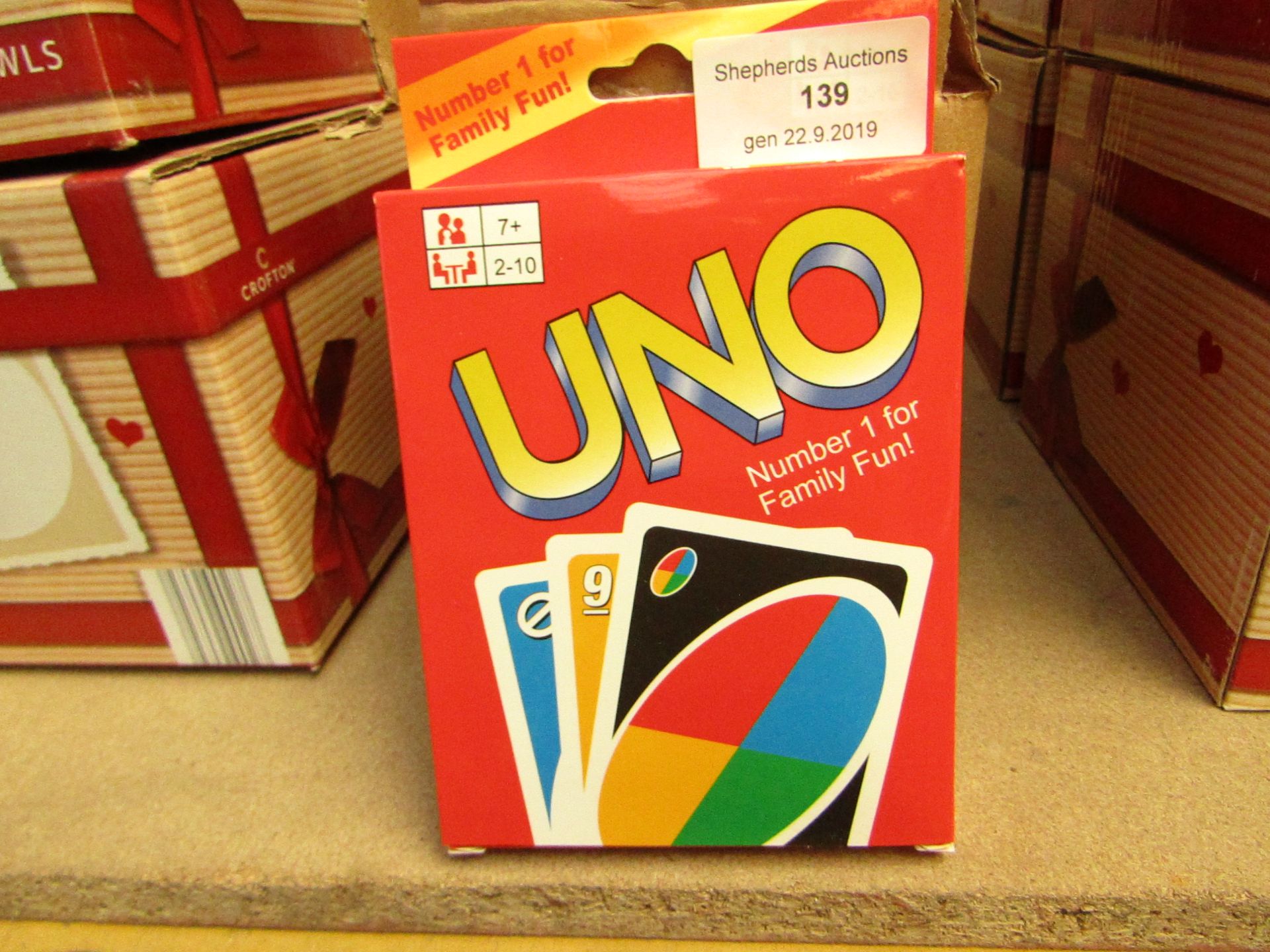 12 Packs Of Uno Card Games.New & Packaged