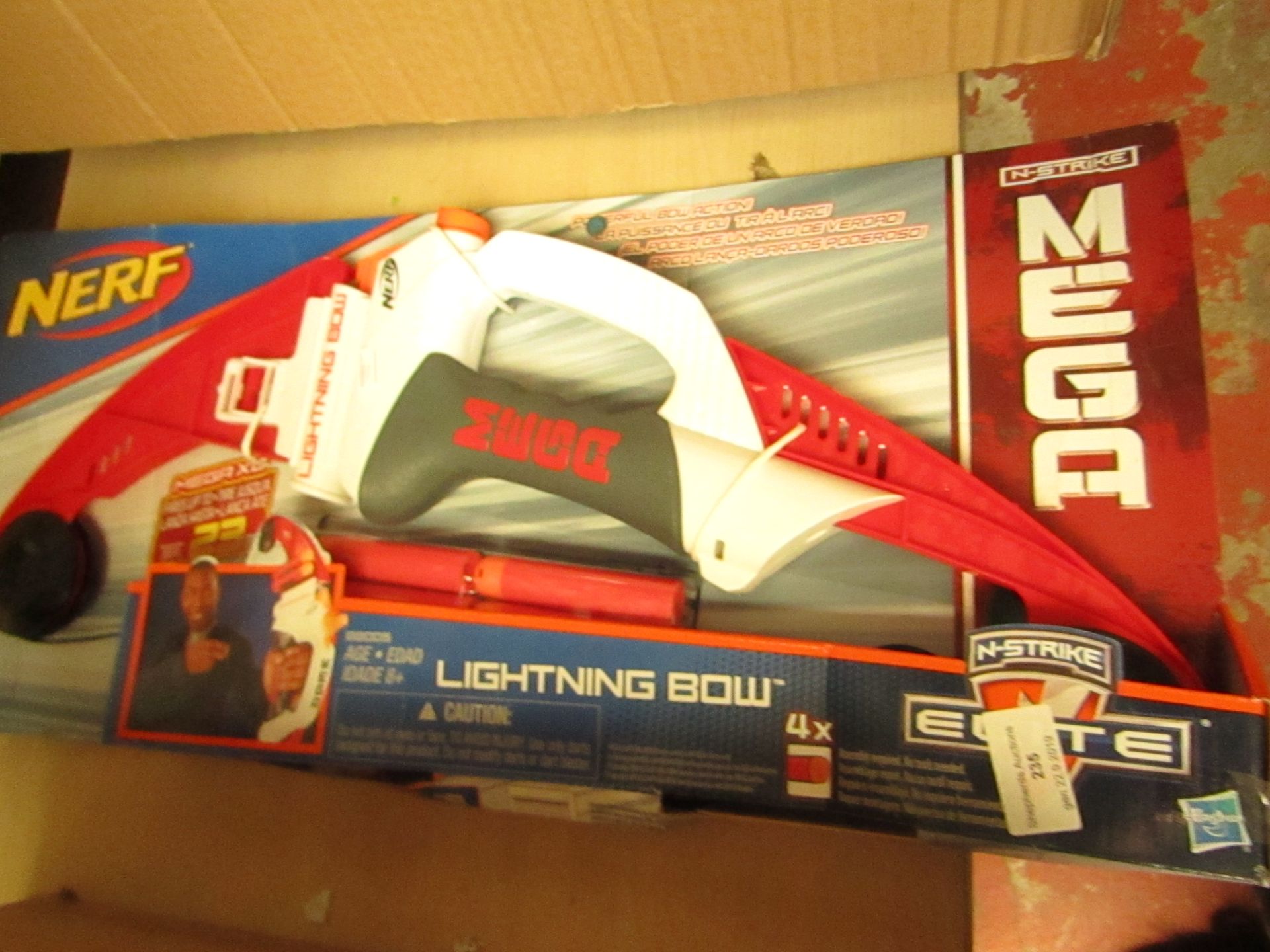Nerf Mega N-Strike Lightening Bow. RRP £29.99 on ebay New & packaged