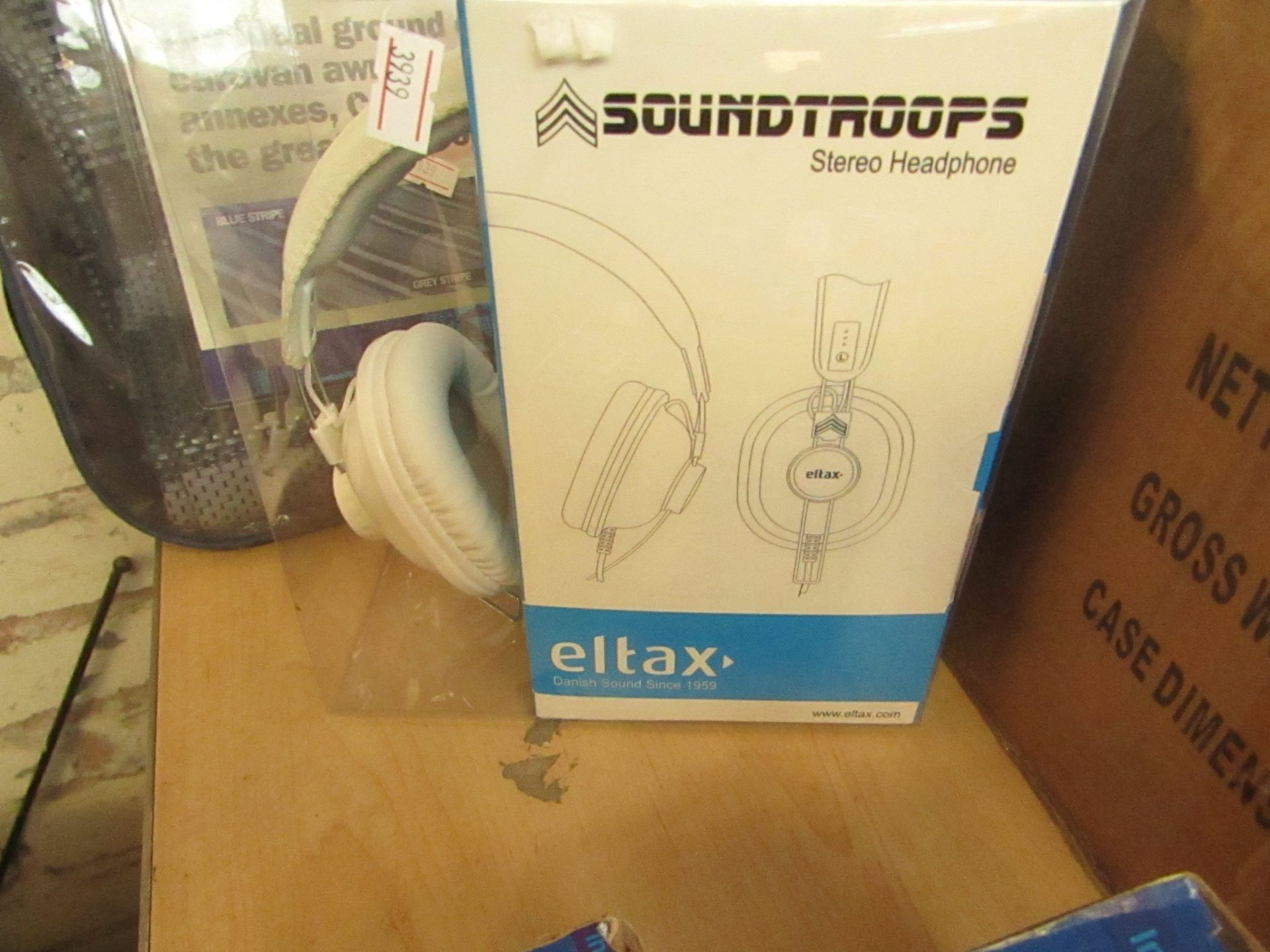 Soundtroops Stereo Eltax Headphones new & packaged