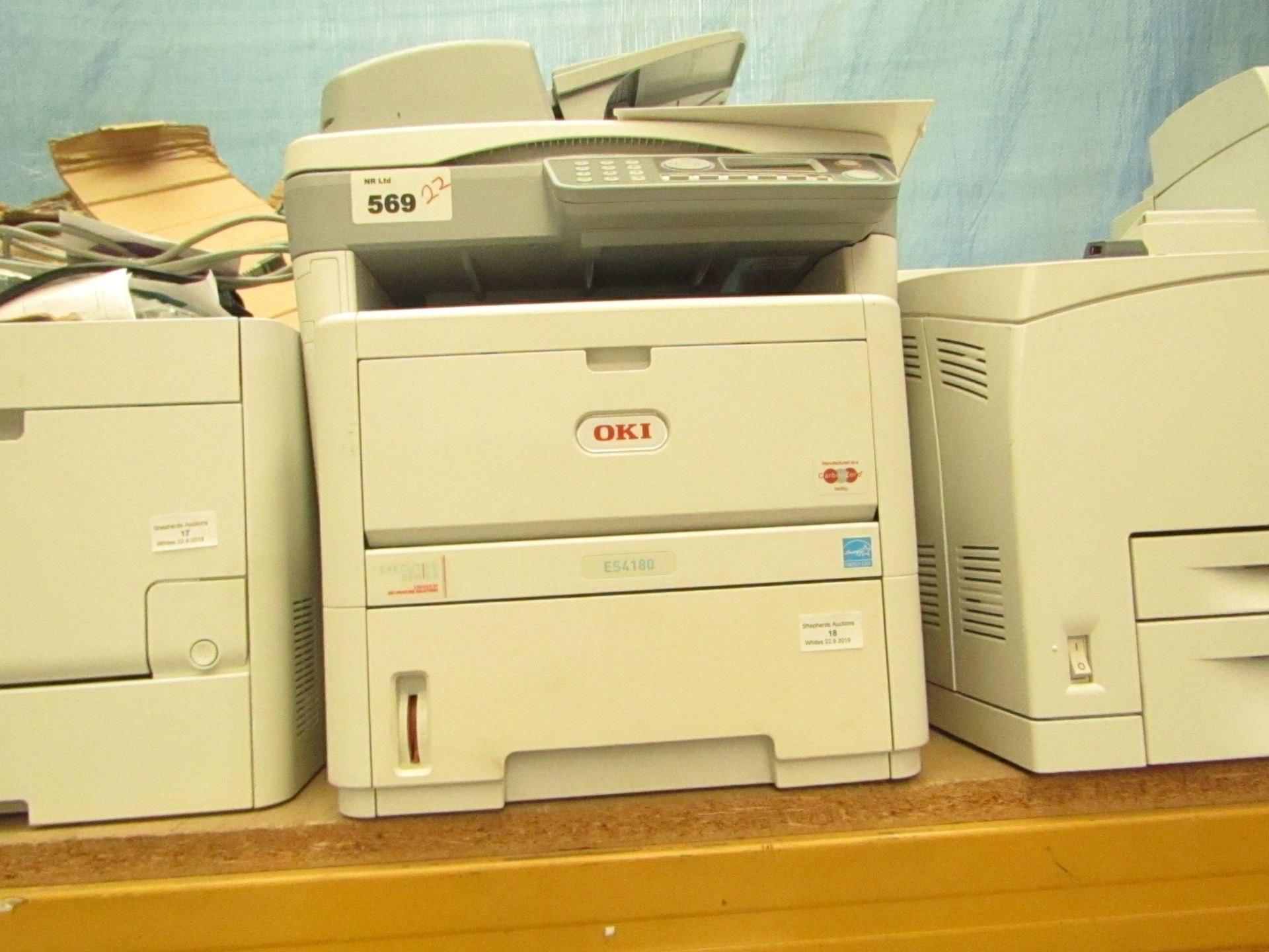 Oki ES4180 Printer.Untested