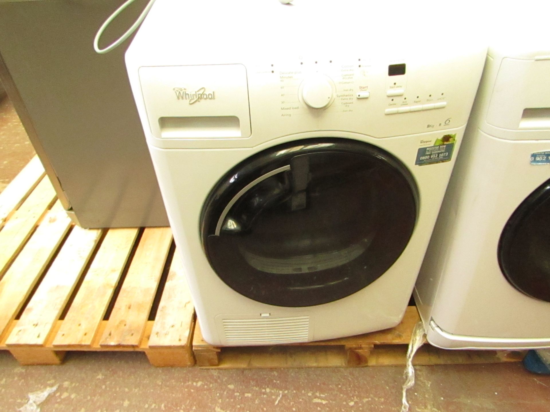 Whirlpool 8kg Dryer. Tested working.