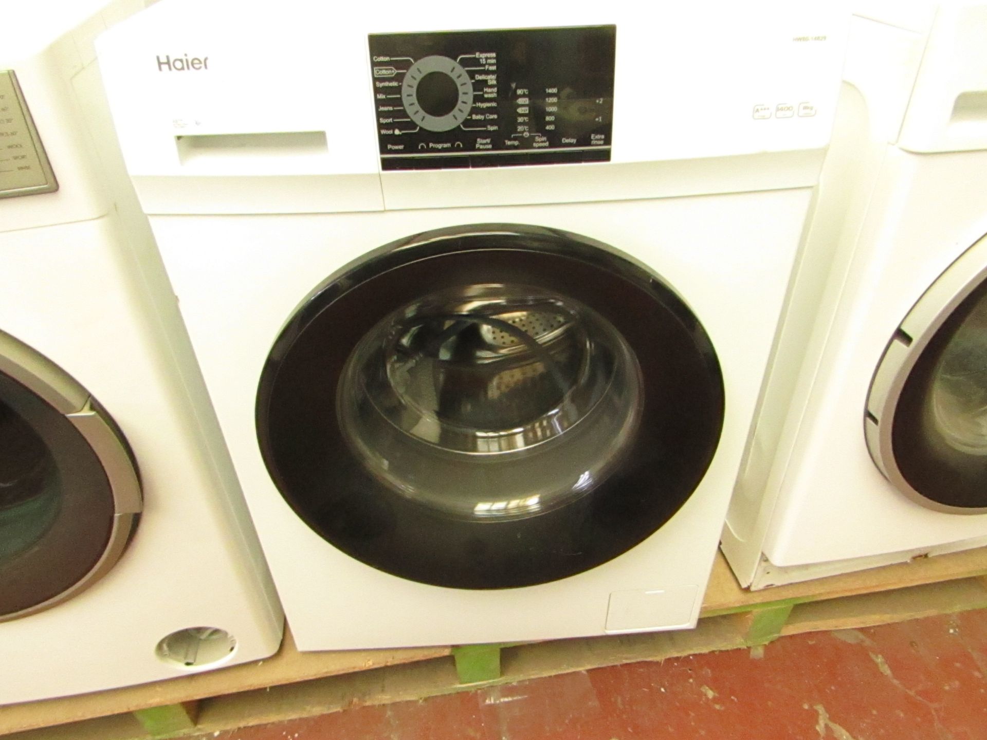 Haier 8kg Washing Machine.Power on but no spin.No major damage.RRP £299