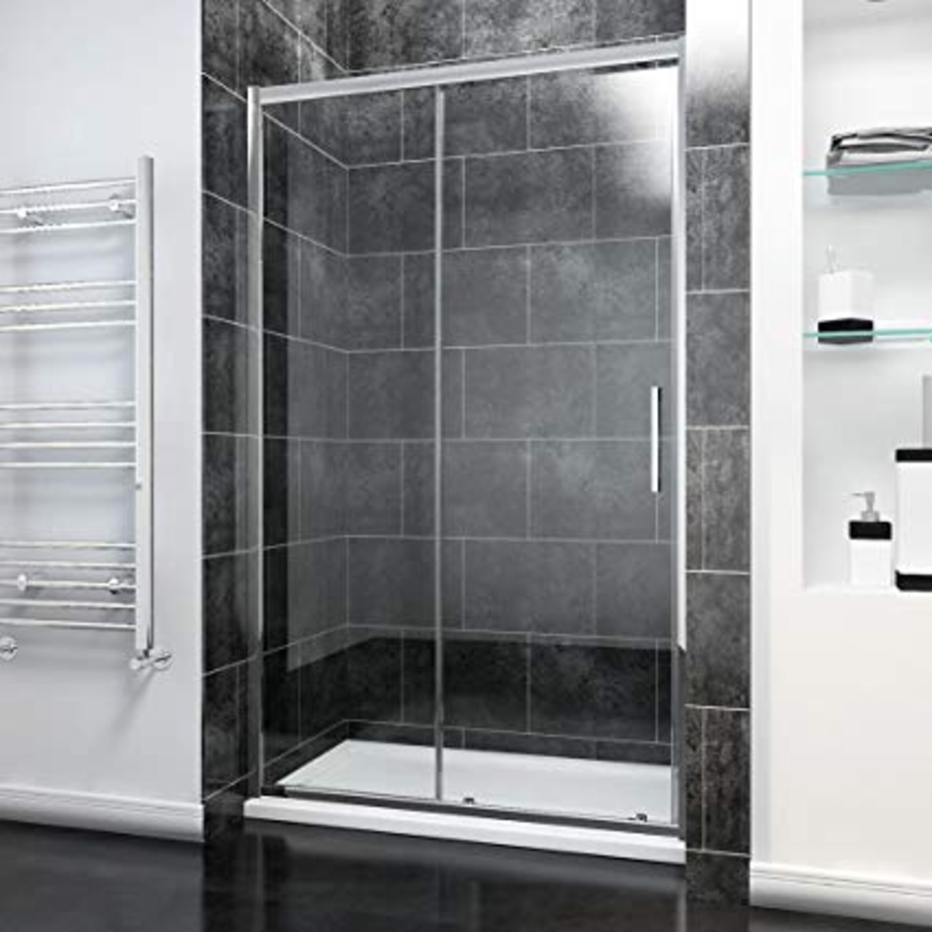 luxury 1500mm shower sliding door unit, new and boxed, RRP £257 - Image 2 of 2