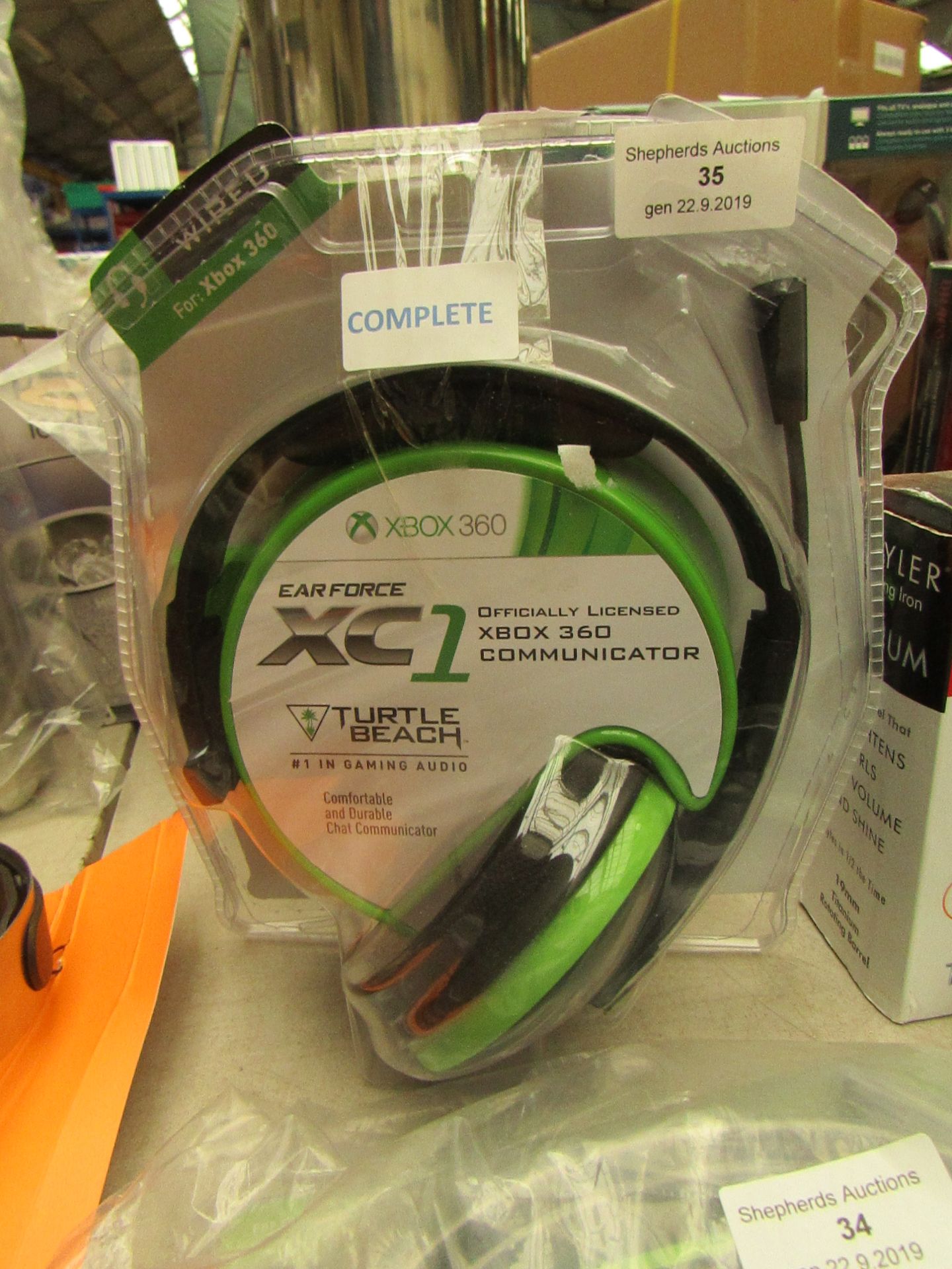 Turtle Beach XC1 Gaming Headset - Xbox 360, Unchecked