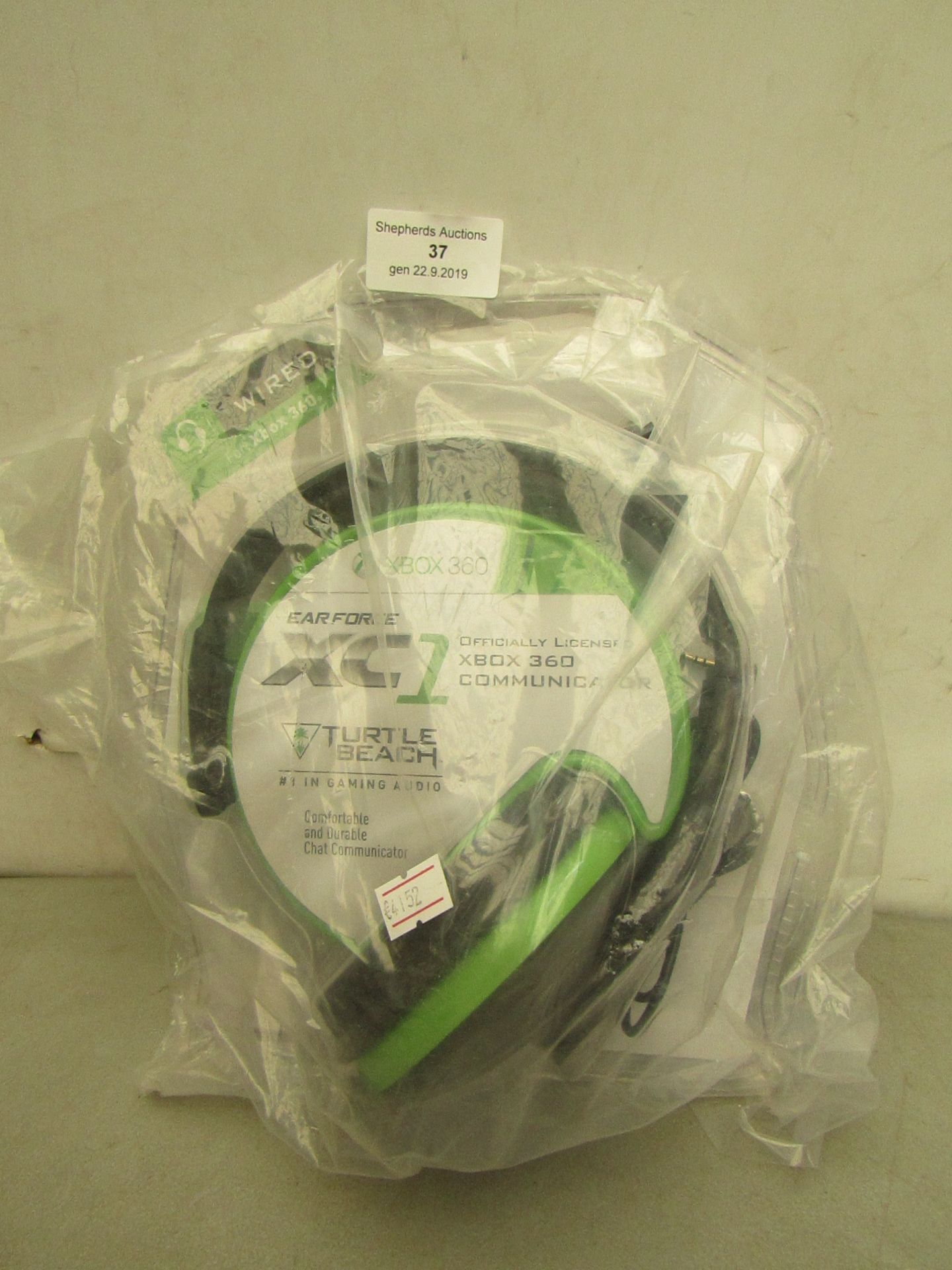 Turtle Beach XC1 Gaming Headset - Xbox 360, Unchecked