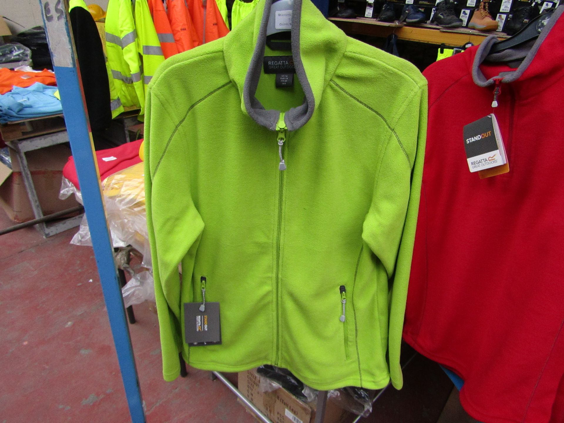 Ladies Regatta Professional Fleece Key Lime / Smoke. Size 12. new in Packaging