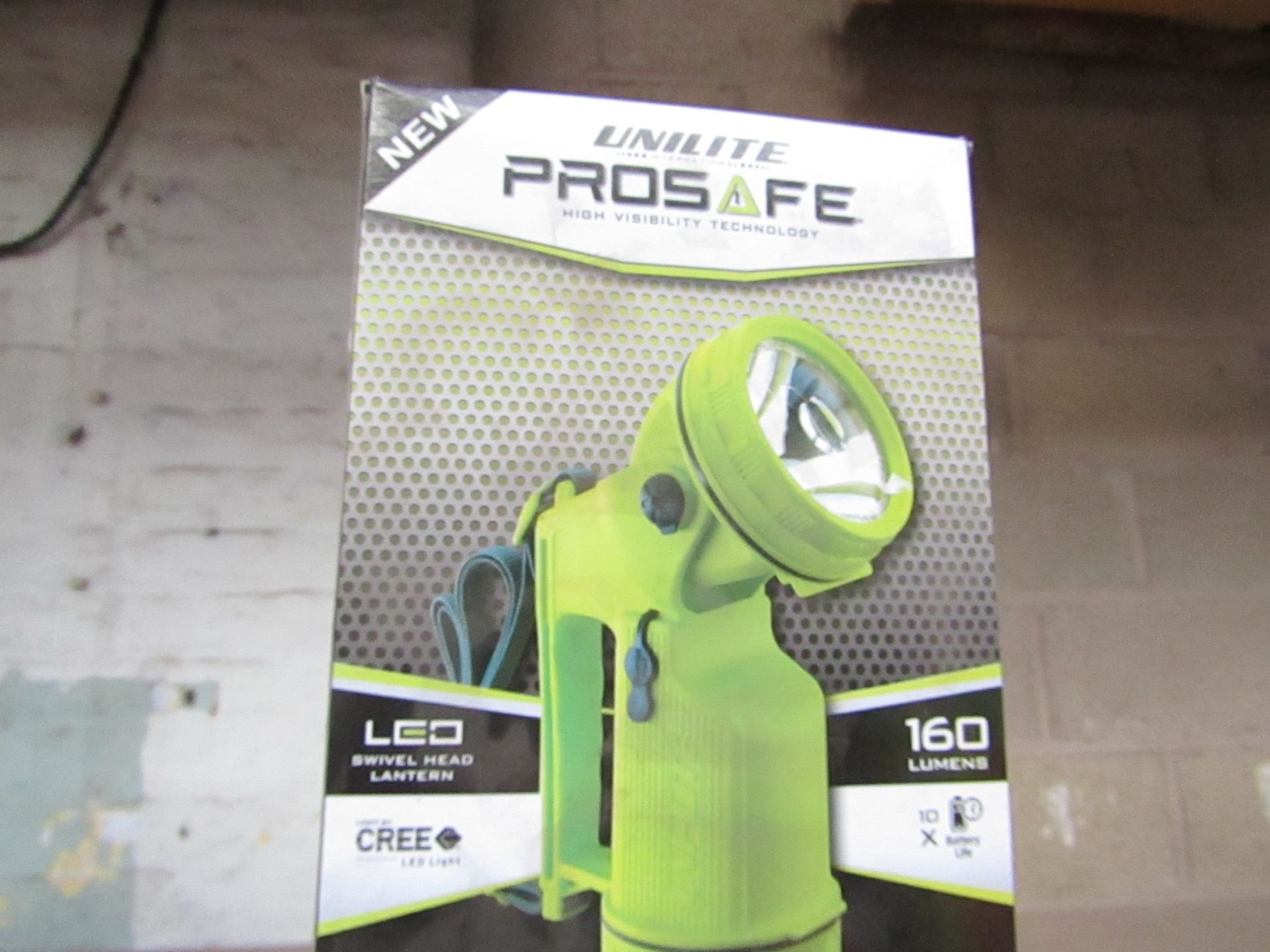 Unilite Prosafe LED Swivel Head lantern. New and Boxed.