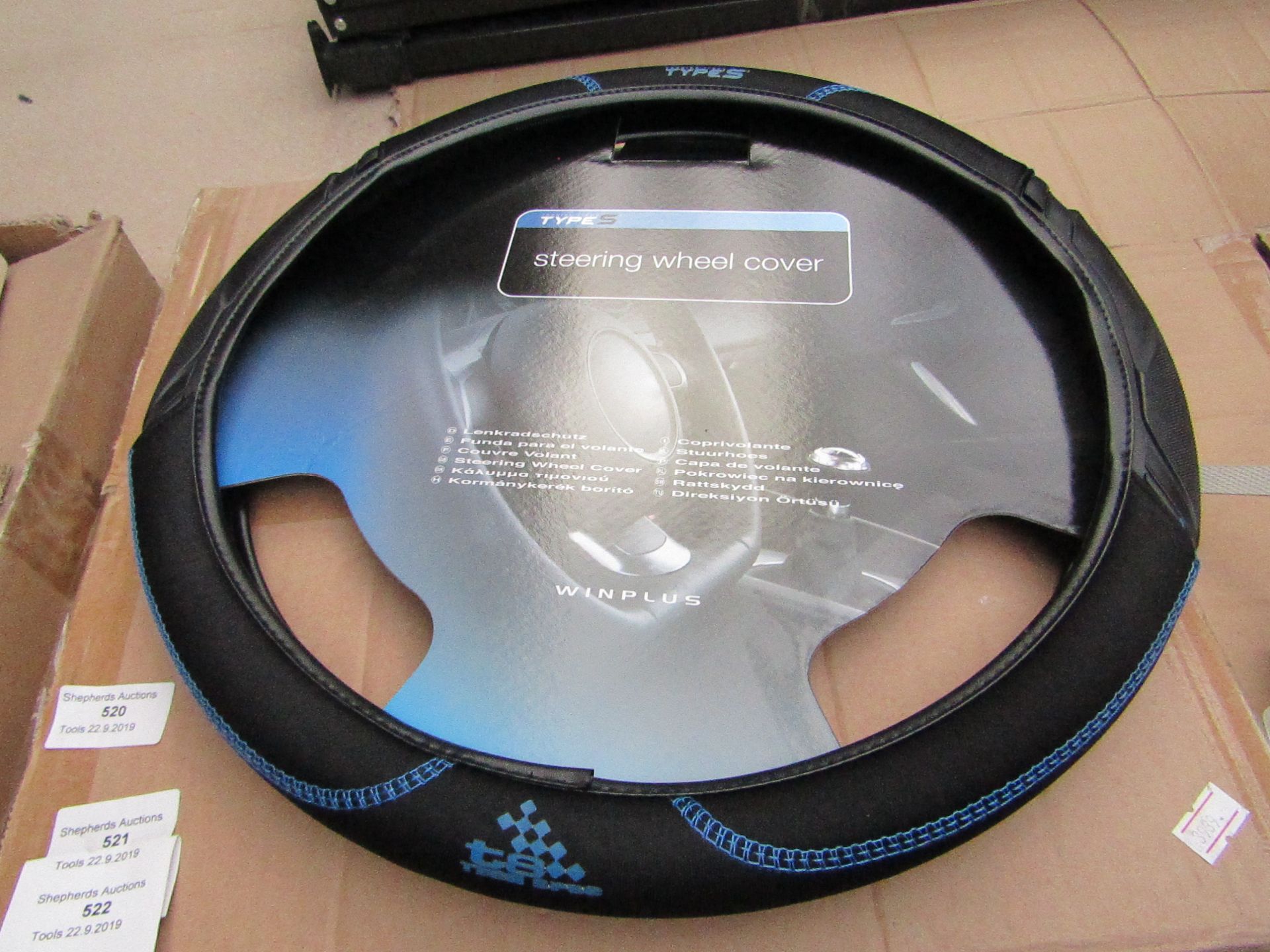 type s steering wheel cover, new