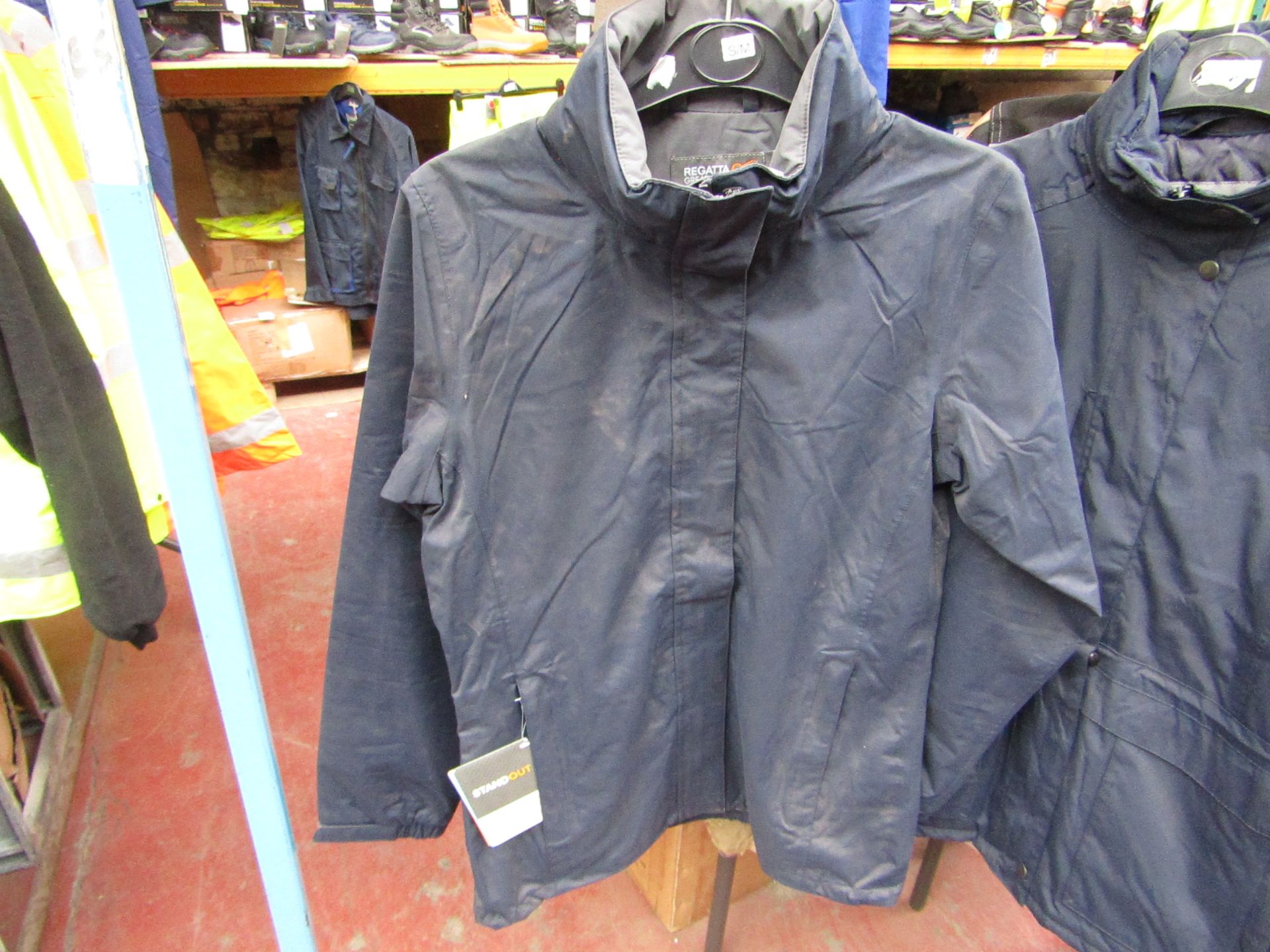 Ladies Regatta Navy / Smoke Jacket. Size 10. New in Packaging