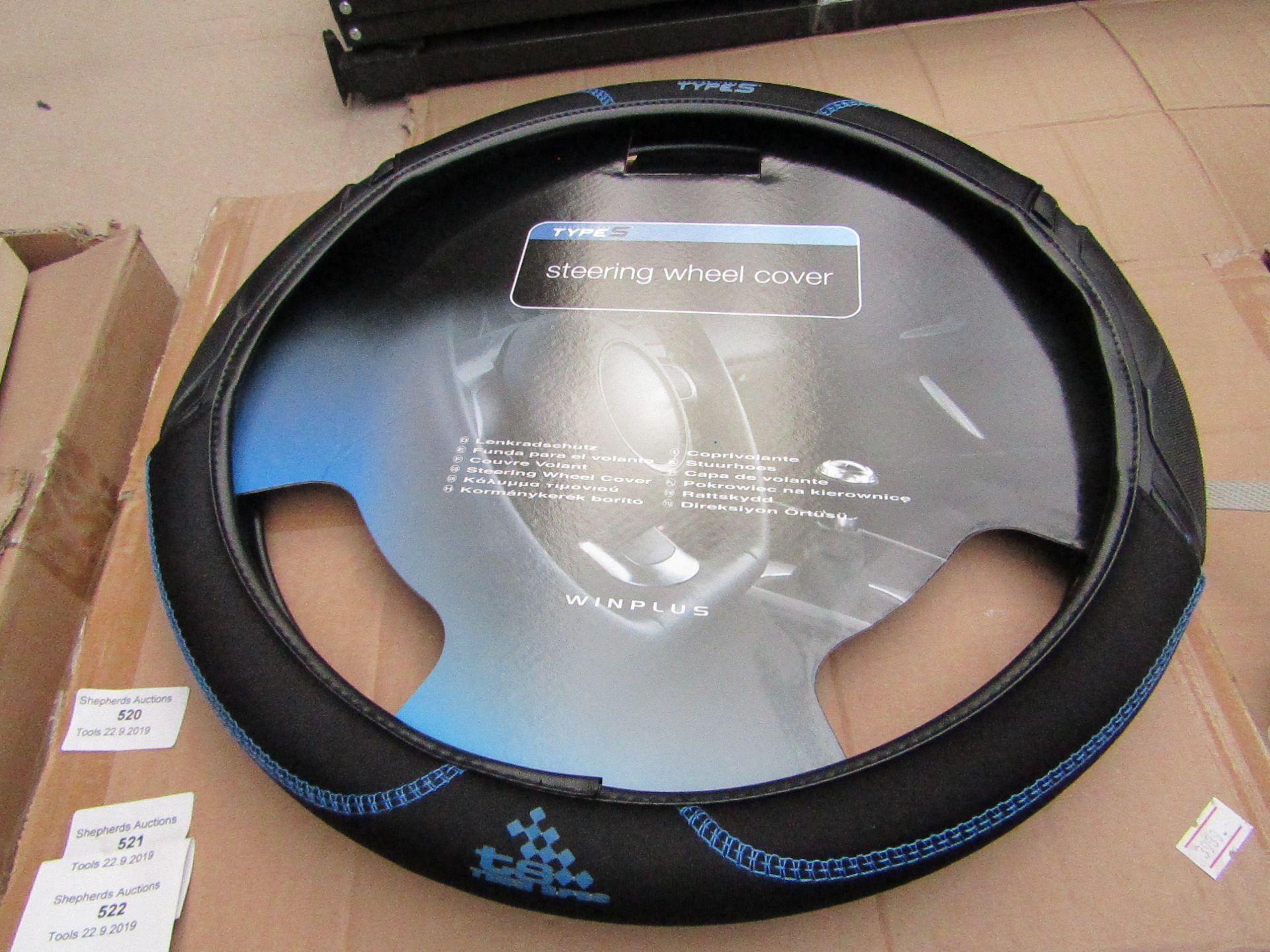 type s steering wheel cover, new