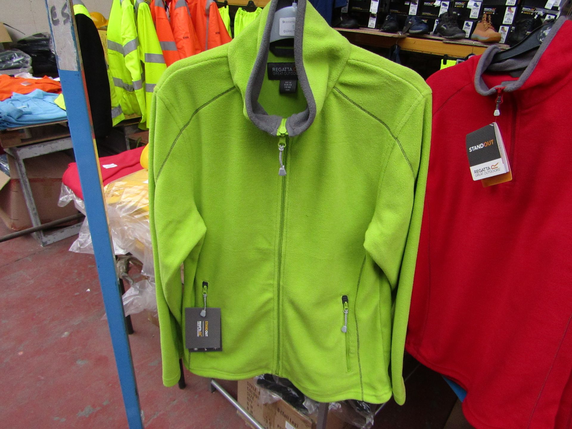 Ladies Regatta Professional Fleece Key Lime / Smoke. Size 16. new in Packaging