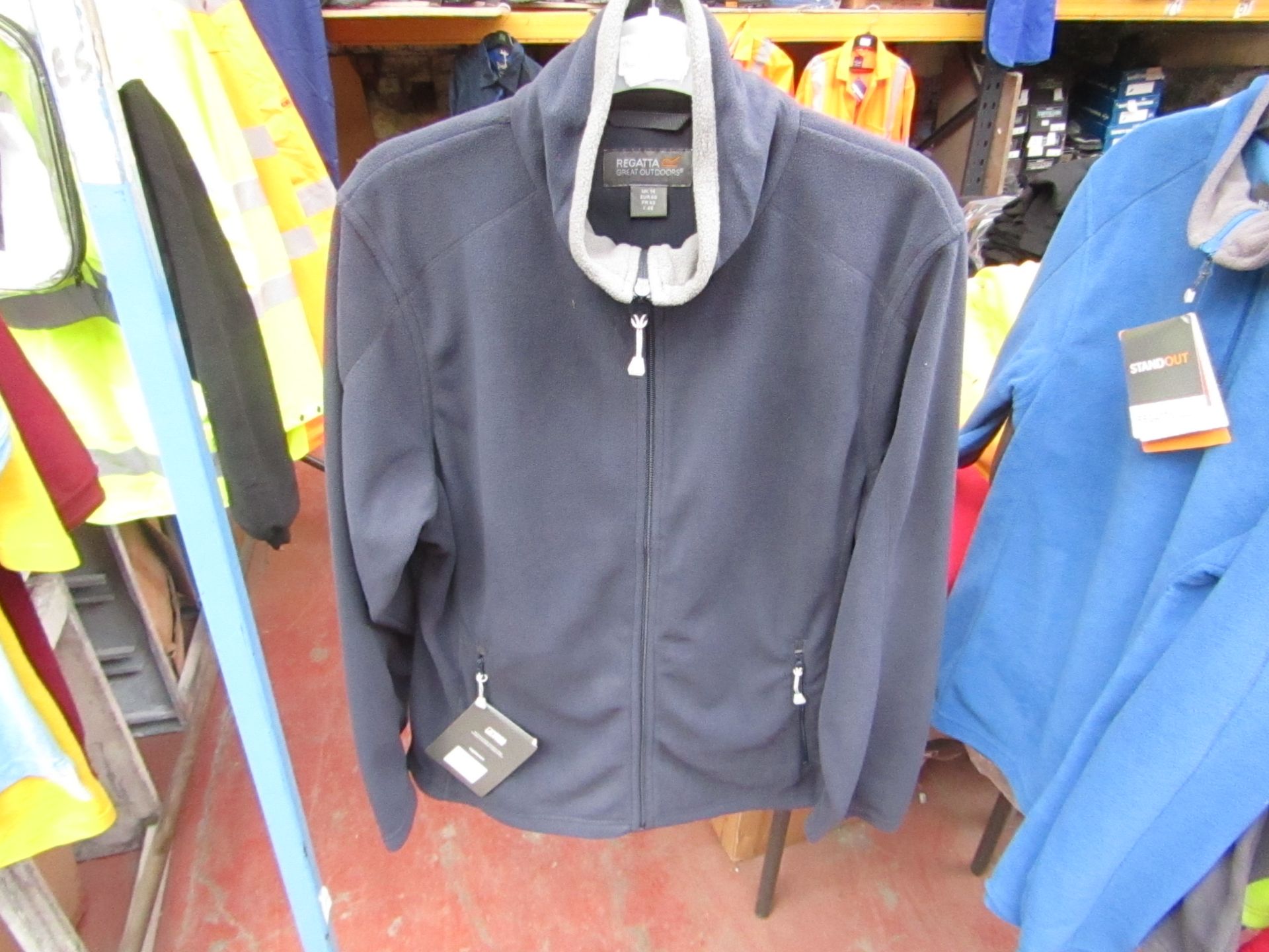 Ladies Regatta Professional Fleece Navy / Smoke. Size 16. new in Packaging