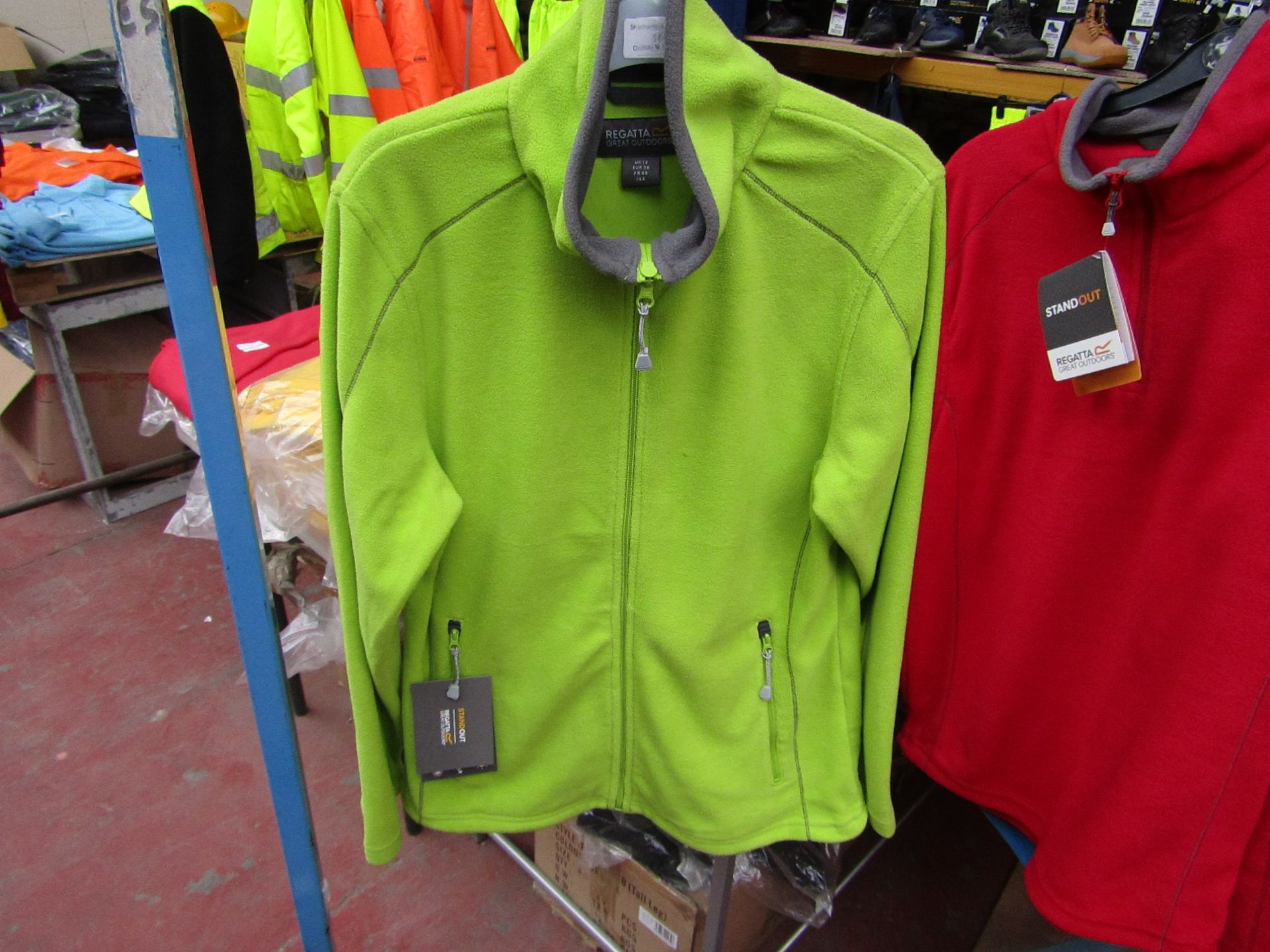 Ladies Regatta Professional Fleece Key Lime / Smoke. Size 10. new in Packaging