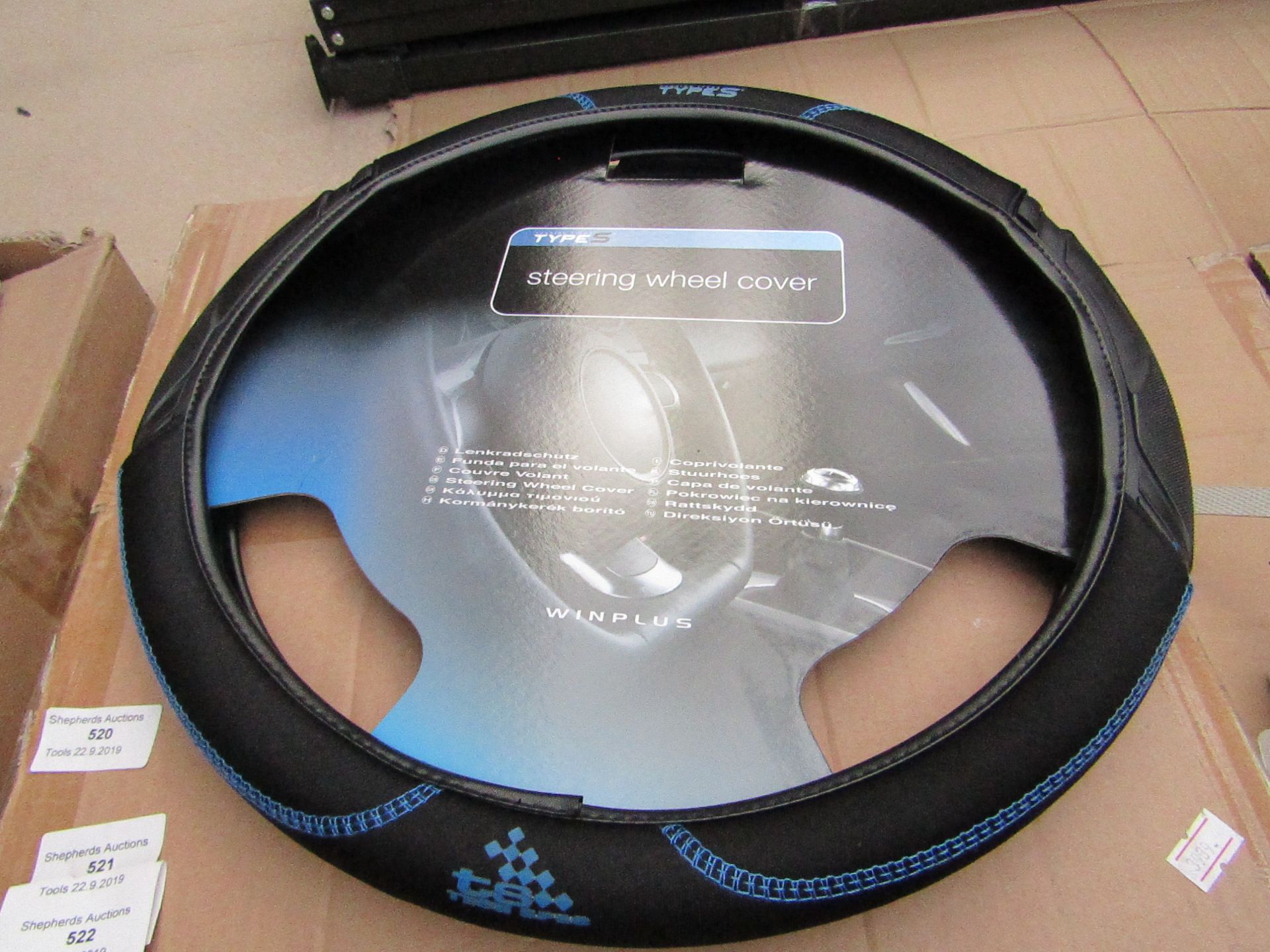 type s steering wheel cover, new