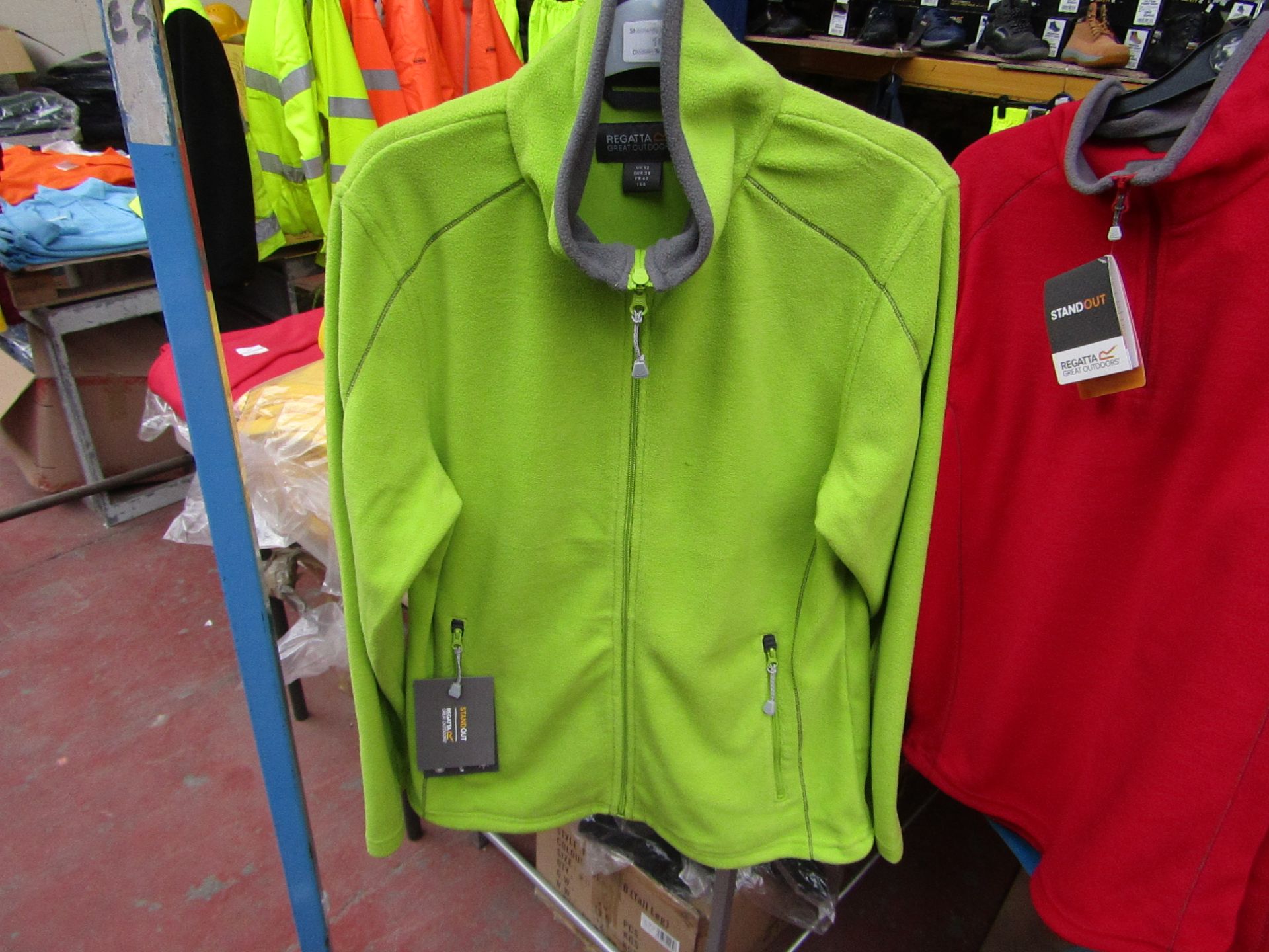 Ladies Regatta Professional Fleece Key Lime / Smoke. Size 10. new in Packaging