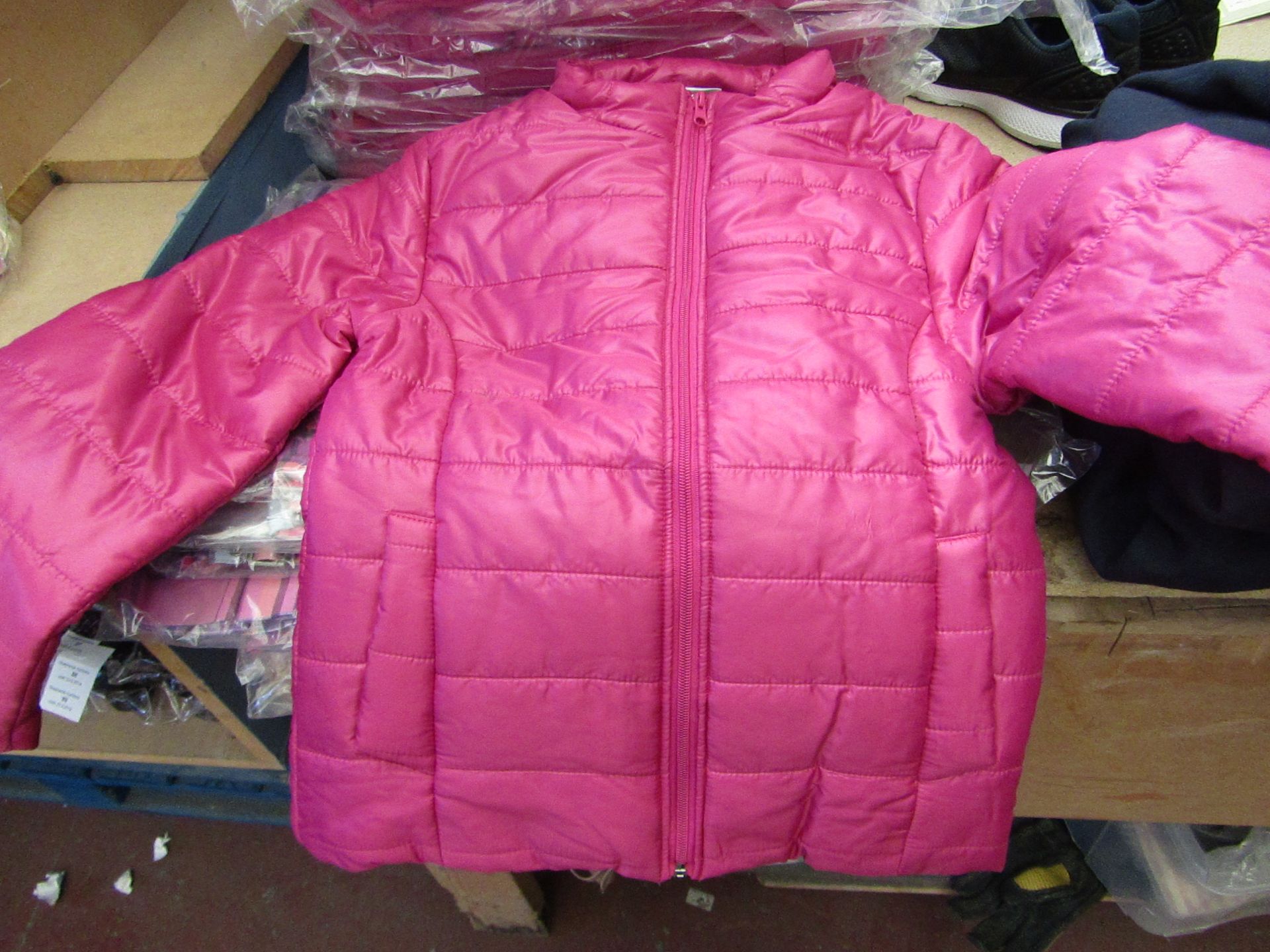 Ladies Pink Quilted Jacket. Size 8/10.New in Packaging