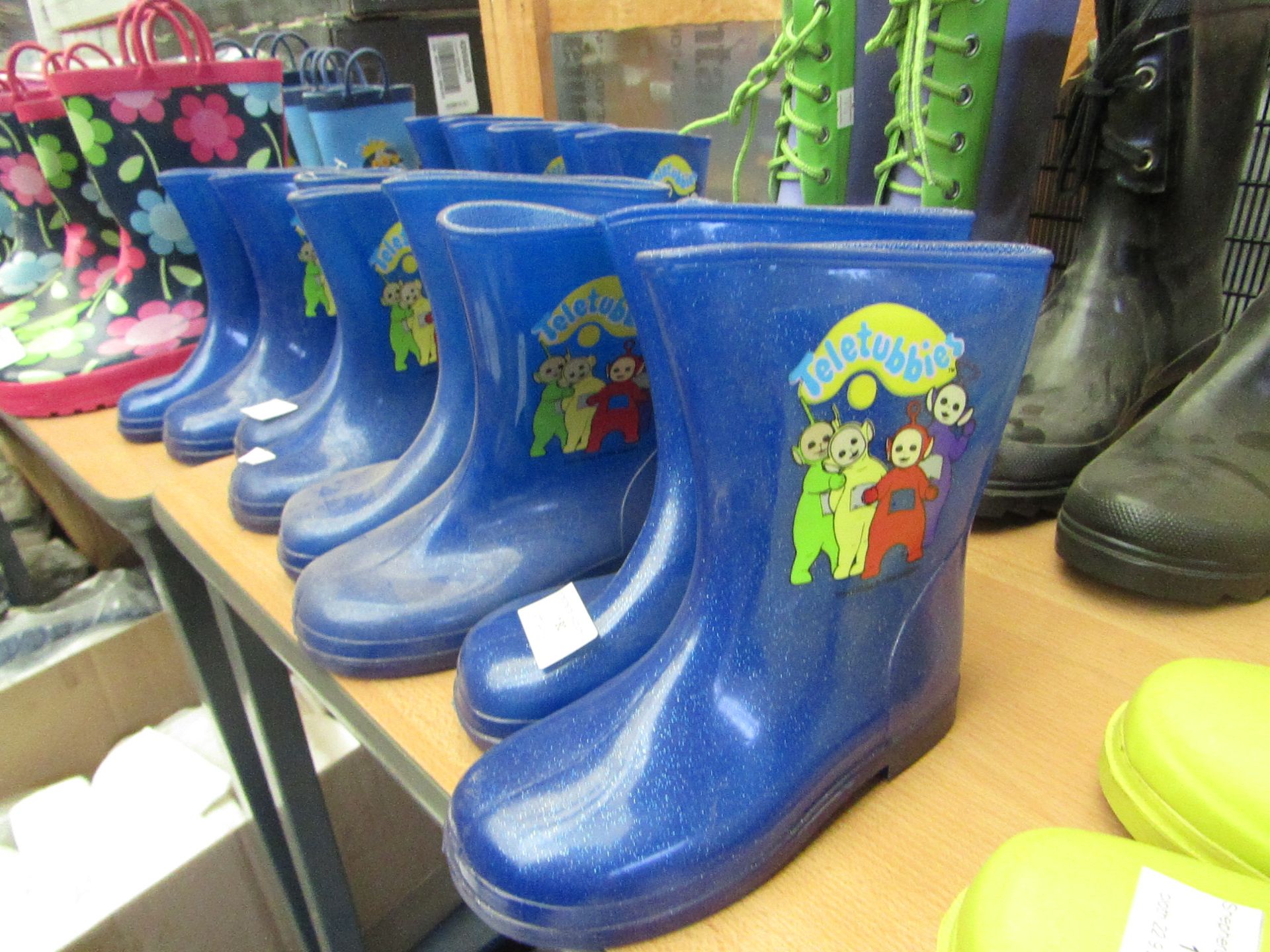 Teletubbies Wellies size 9 new