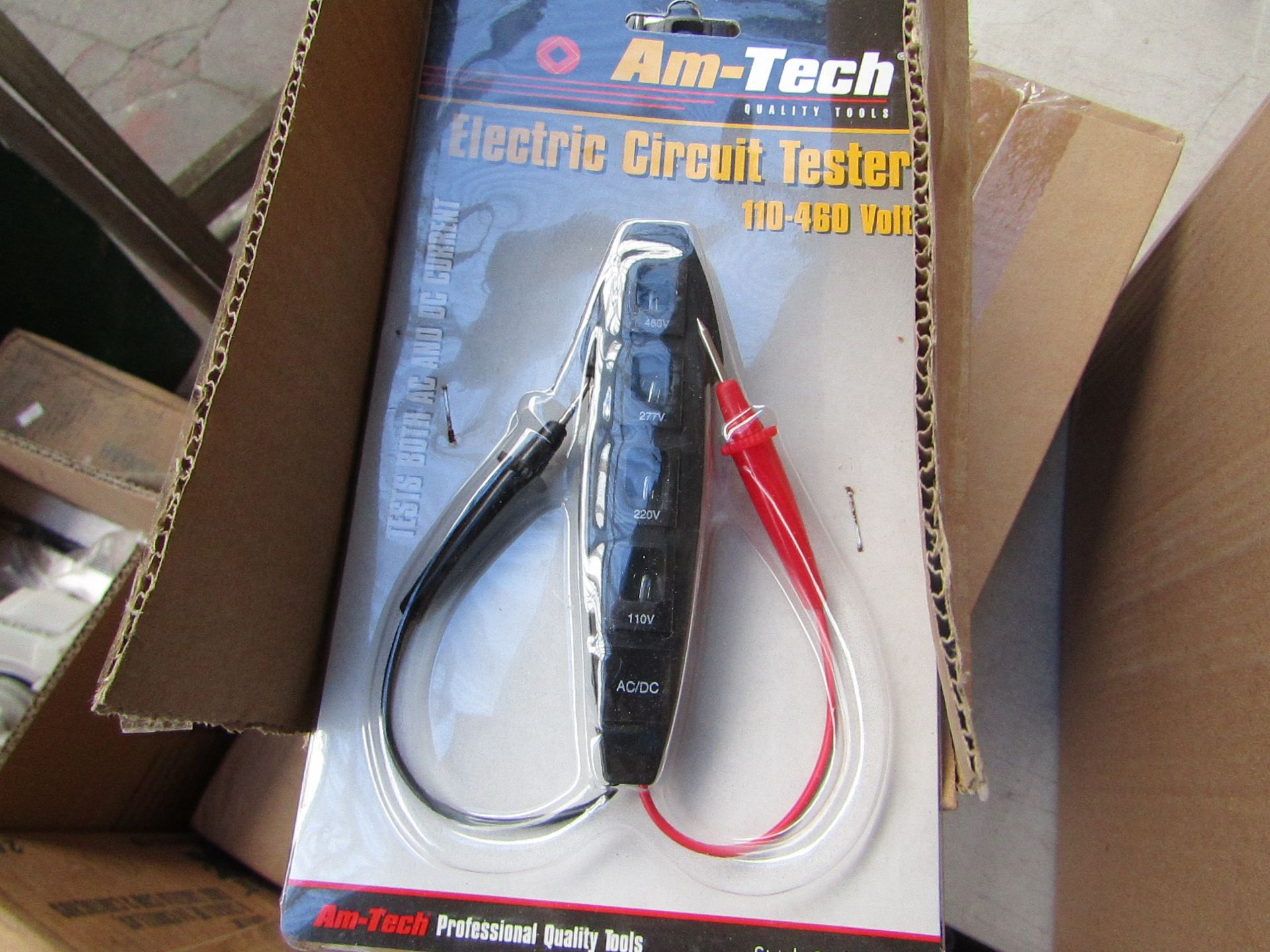 Am-Tech Electric Circuit Tester.110v - 460v.New & Packaged