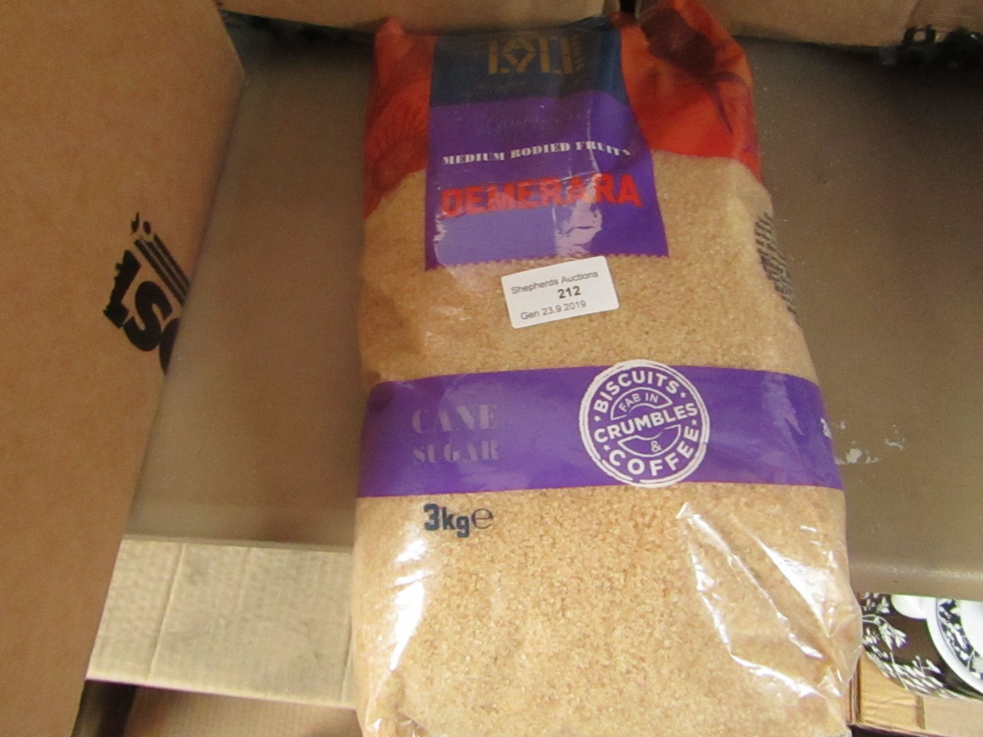 3kg Medium Bodied Fruited Tate & Lyle Cane Sugar.