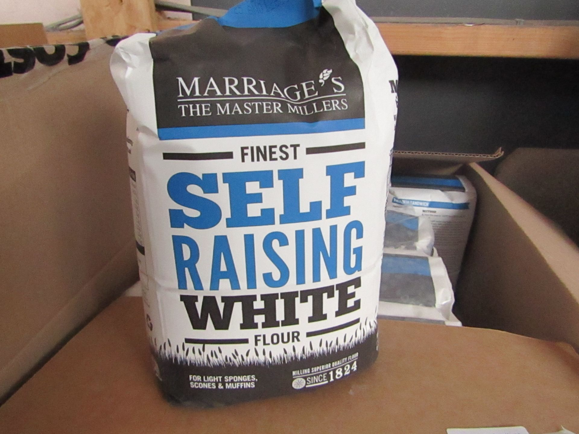 4 x Marriage's Finest self raising Flour.1.5kg each.