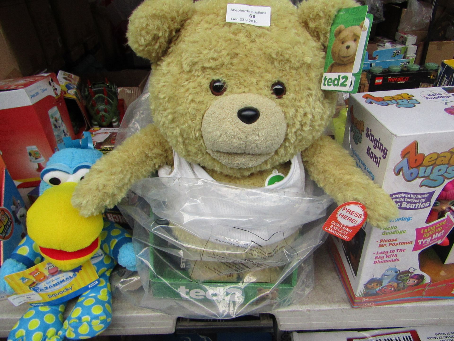 Ted2 Talking Teddy.Packaged
