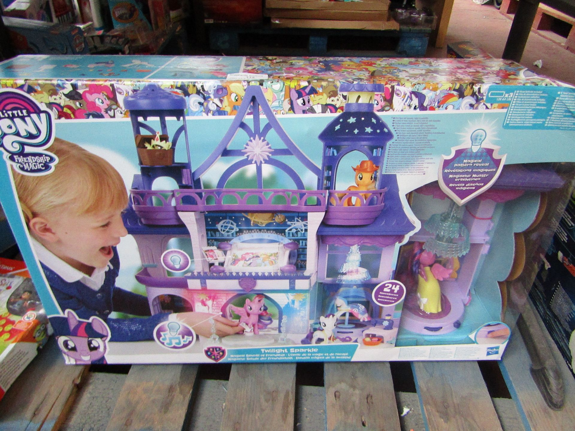 My Little Pony twlight sparkle set, unchecked and boxed.