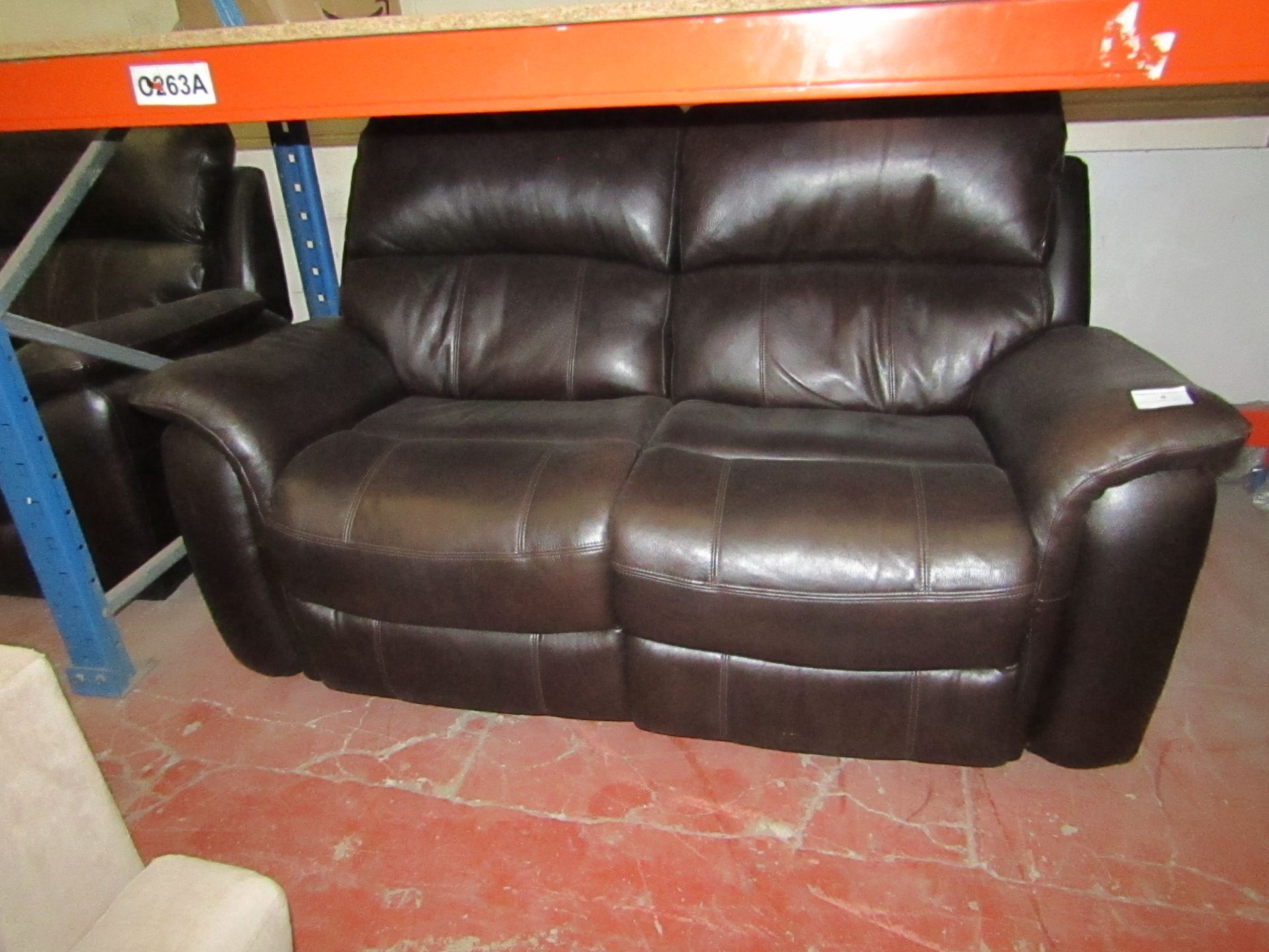 Polaski 2 seater Manual reclining sofa, the mechanism is tested working