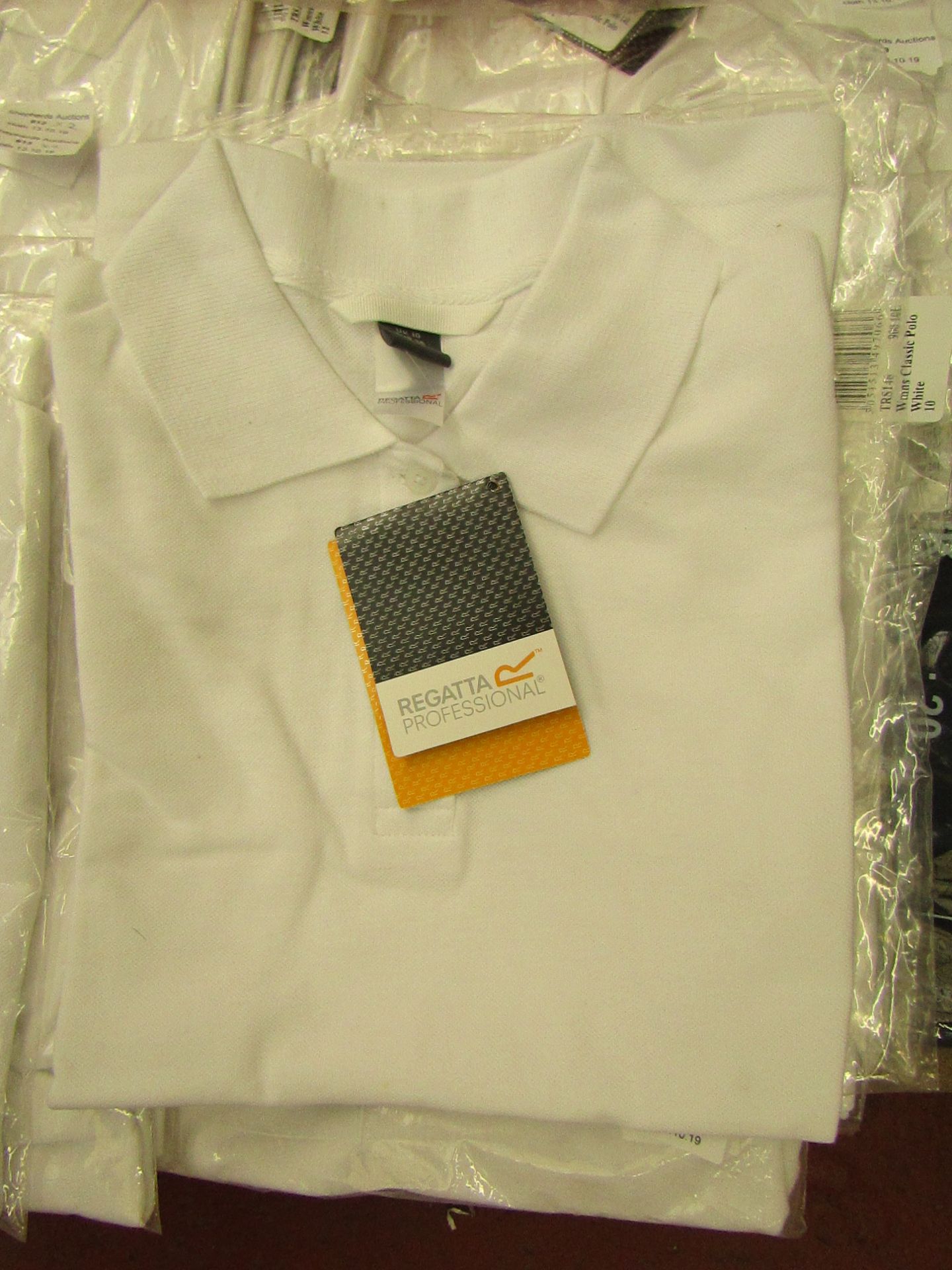 2 x Regatta Womens Classic Polo size 8 new & packaged