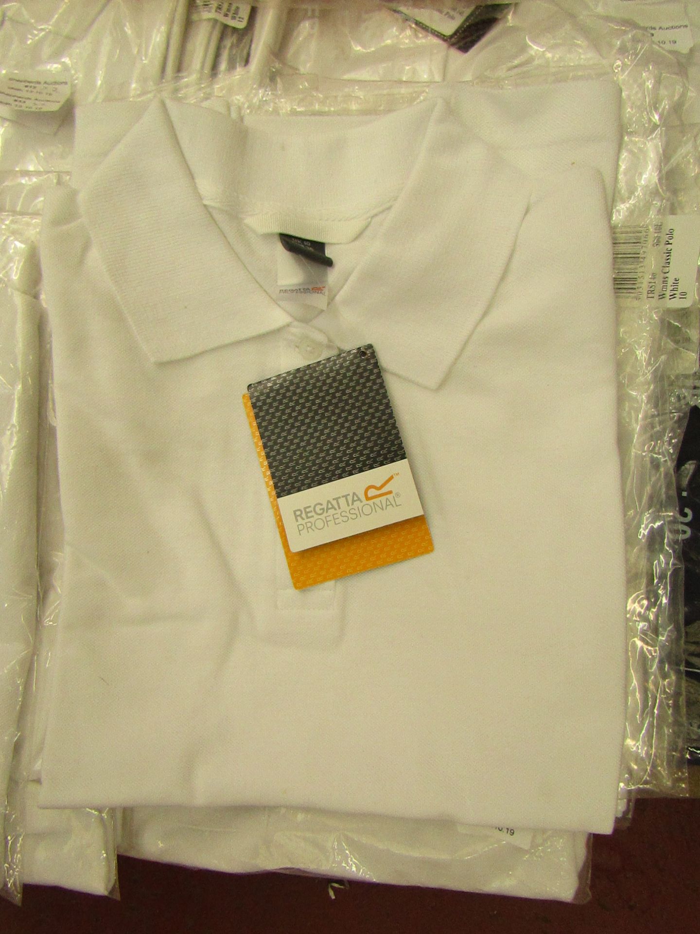 2 x Regatta Womens Classic Polo size 10 new & packaged